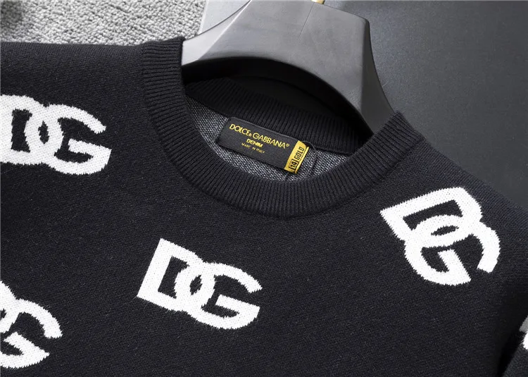 Dolce & Gabbana Sweater 12002 “Black Grey” — photo 9 of 10
