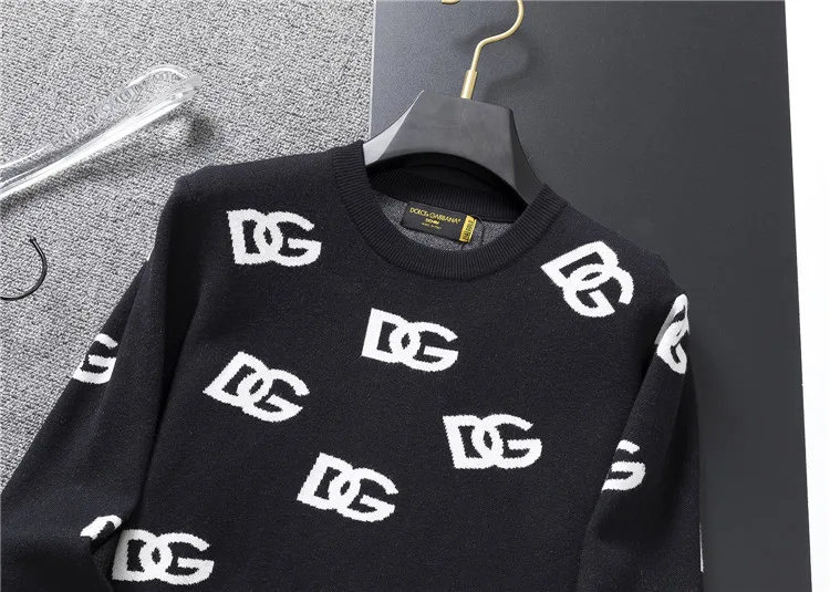 Dolce & Gabbana Sweater 12002 “Black Grey” — photo 10 of 10