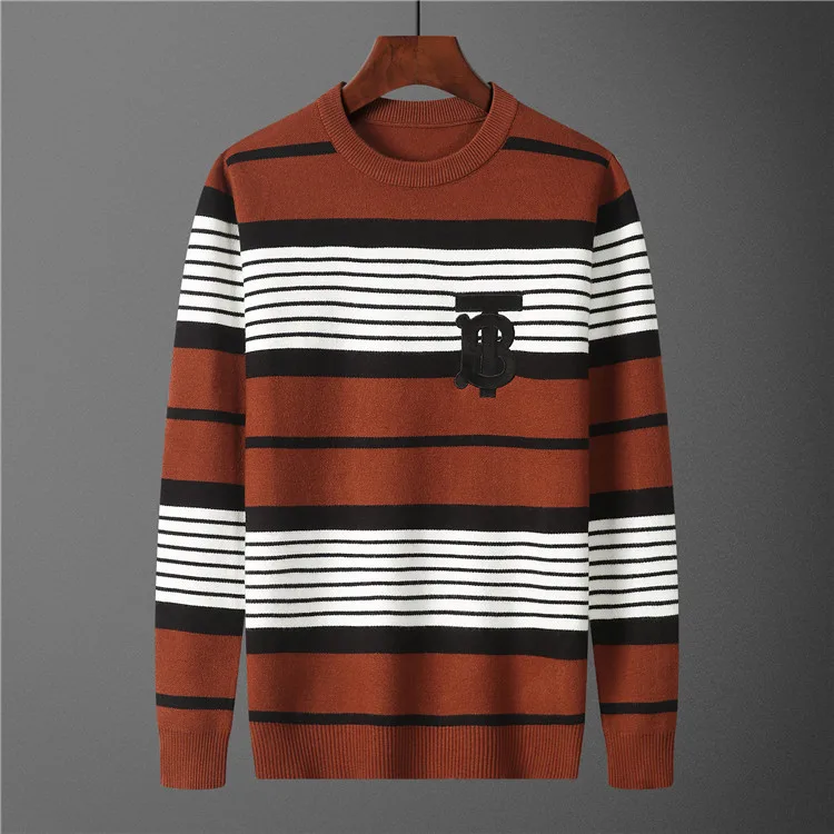 Burberry Sweater 12019 “White Brown” — photo 1 of 12