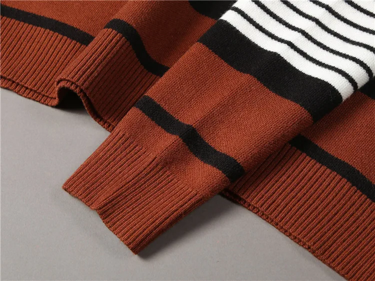 Burberry Sweater 12019 “White Brown” — photo 5 of 12