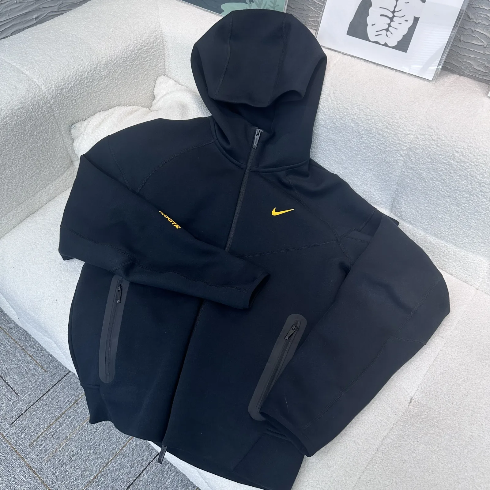 Nike Nocta Tech Fleece Set “Black” — photo 33 of 40