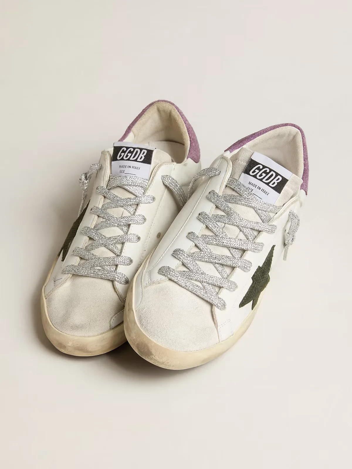 Golden Goose Super-star “Green Purple” — photo 3 of 4