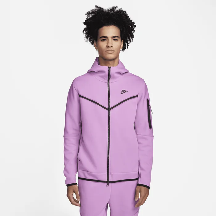Nike Tech Fleece Full-zip Hoodie “Violet” — photo 1 of 14