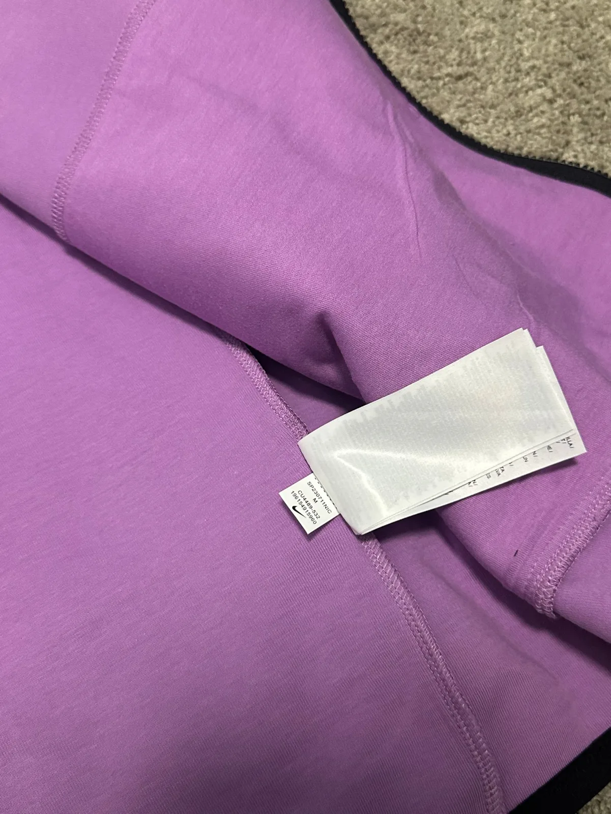 Nike Tech Fleece Full-zip Hoodie “Violet” — photo 2 of 14