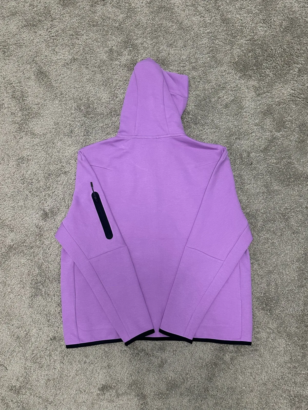Nike Tech Fleece Full-zip Hoodie “Violet” — photo 4 of 14