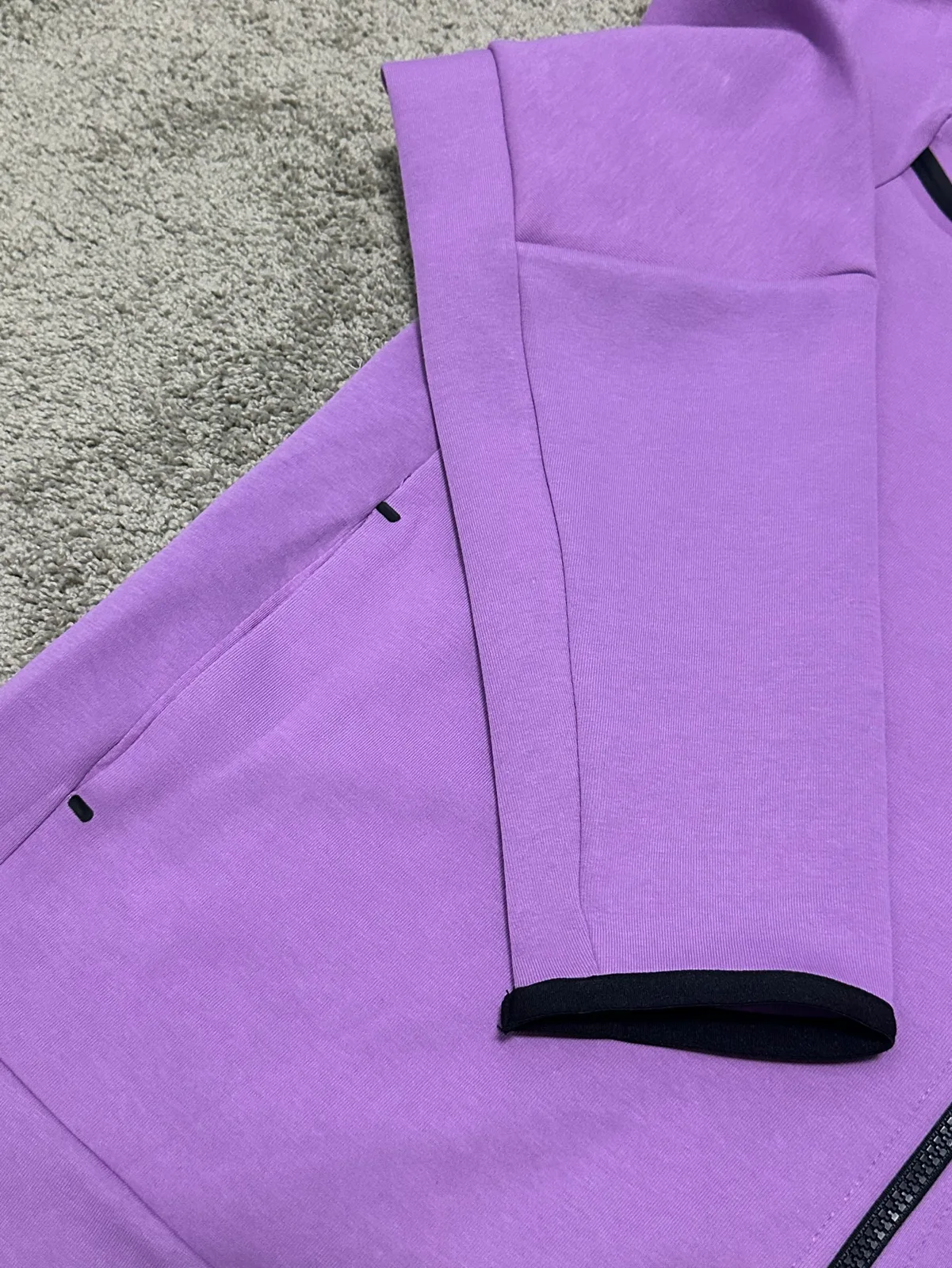Nike Tech Fleece Full-zip Hoodie “Violet” — photo 8 of 14