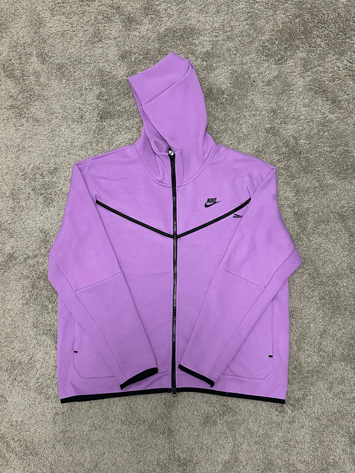 Nike Tech Fleece Full-zip Hoodie “Violet” — photo 9 of 14