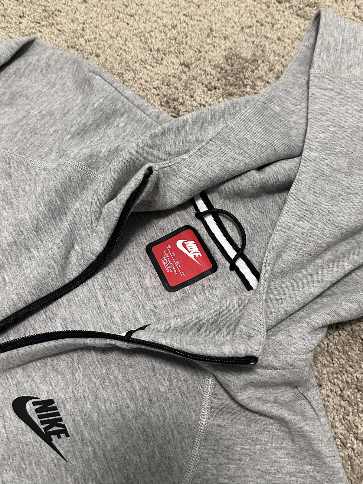 Nike Tech Fleece Set “Heather Grey” — photo 3 of 7