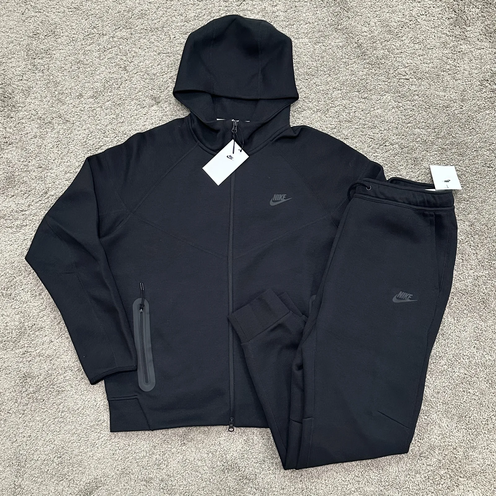 Nike Tech Fleece Set “Black” — photo 2 of 15