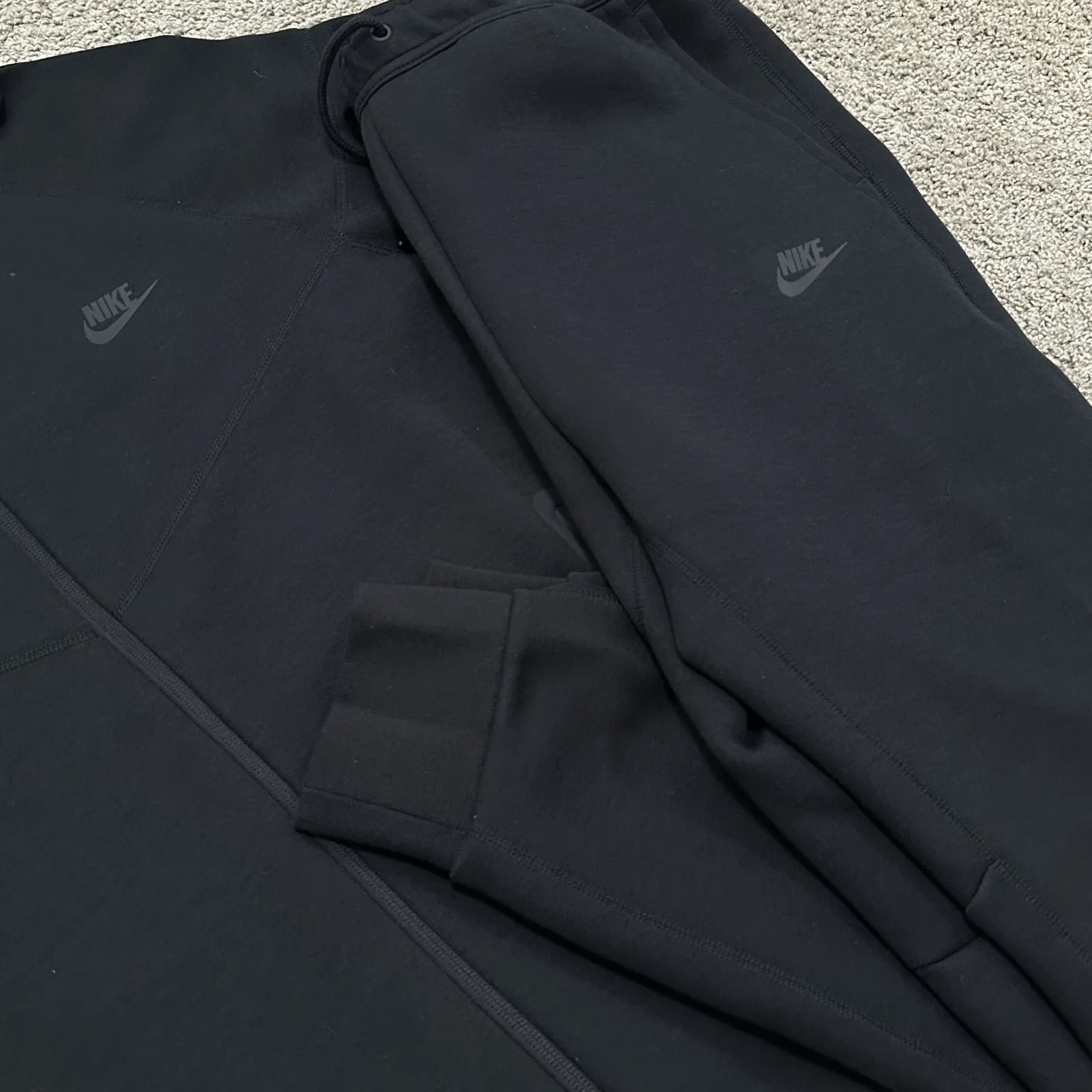 Nike Tech Fleece Set “Black” — photo 7 of 15