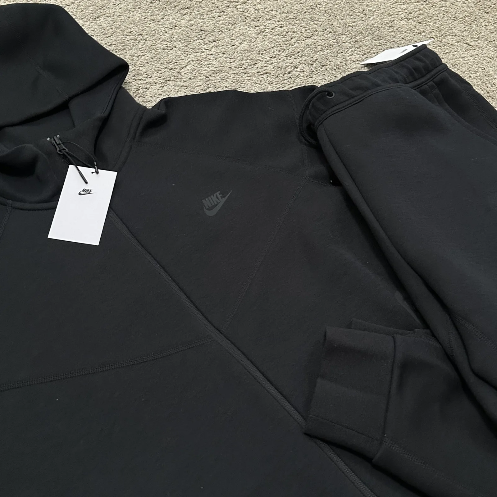 Nike Tech Fleece Set “Black” — photo 8 of 15
