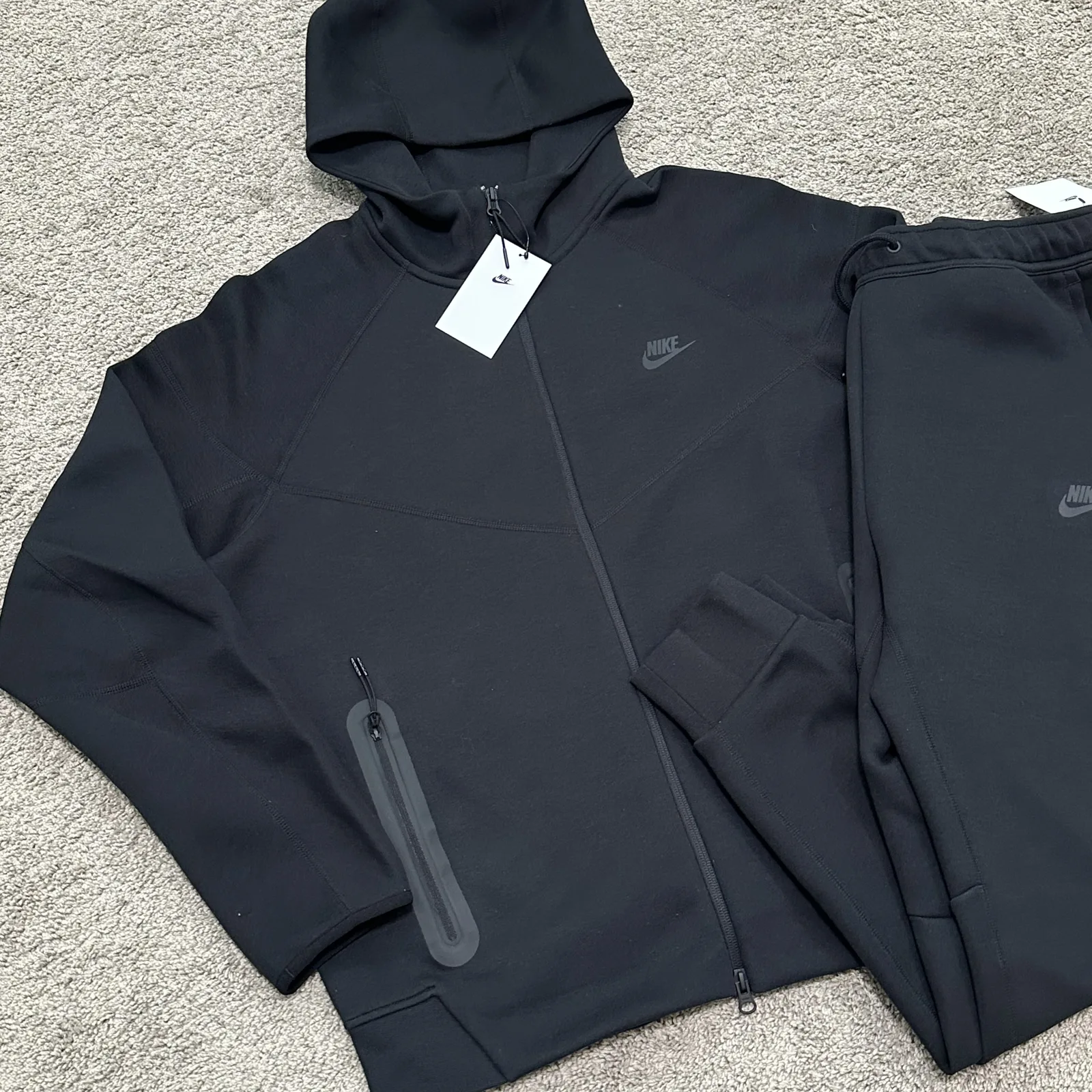 Nike Tech Fleece Set “Black” — photo 9 of 15