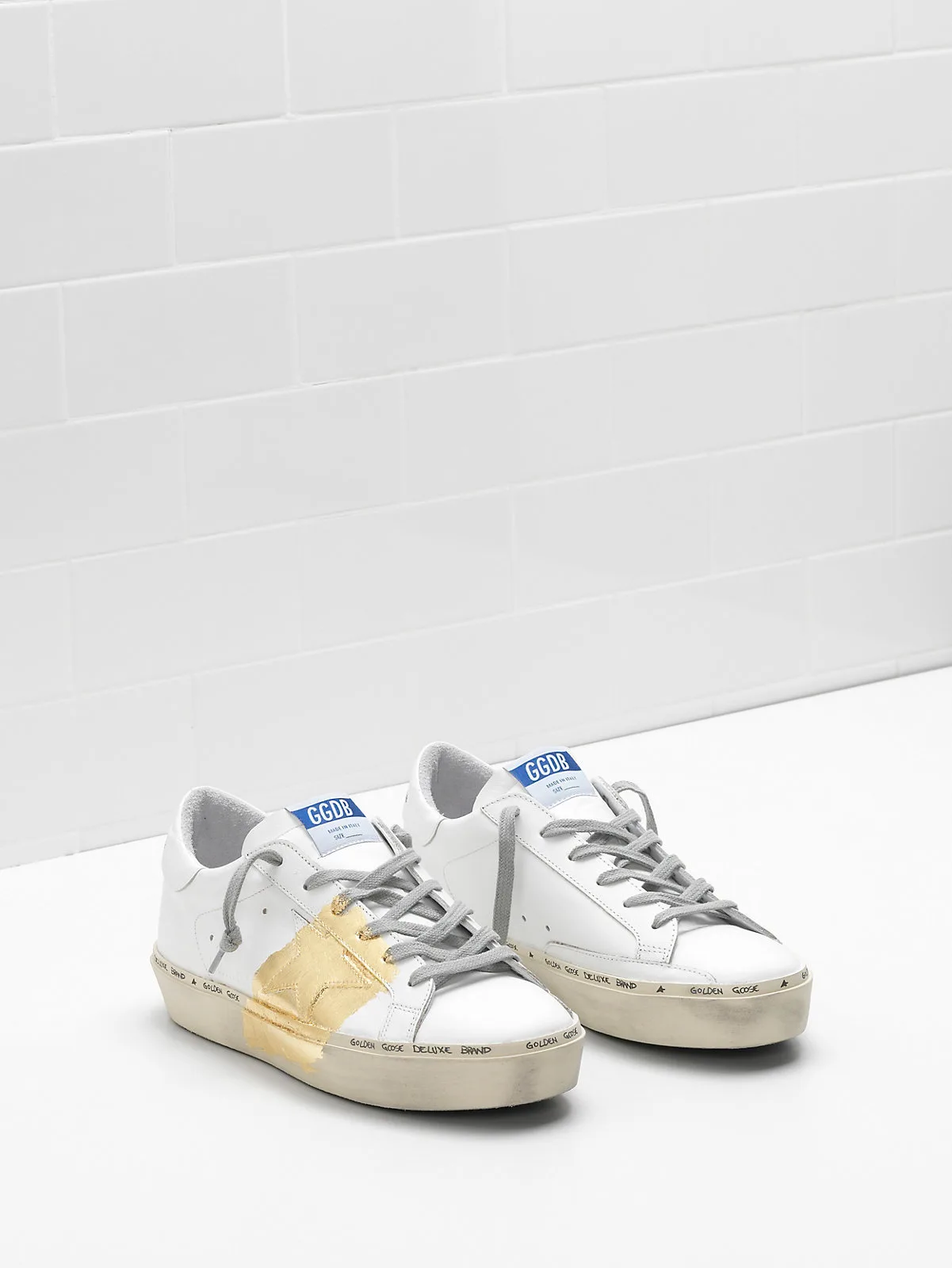 Golden Goose HI Star Sneakers G33ws945.a1 Upper “Gold” — photo 4 of 5