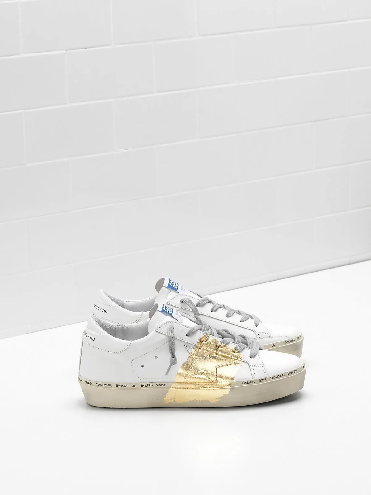 Golden Goose HI Star Sneakers G33ws945.a1 Upper “Gold” — photo 5 of 5