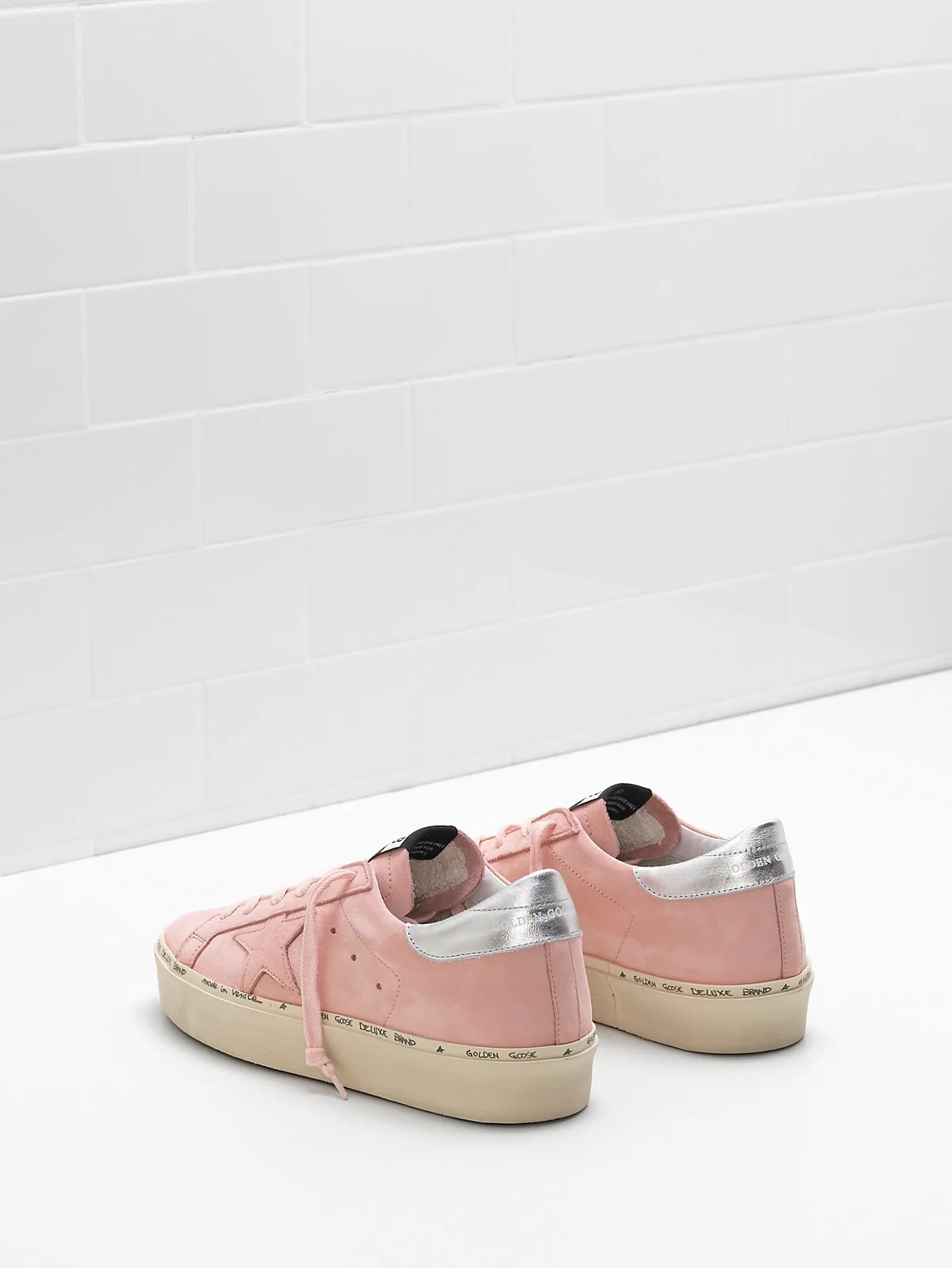 Golden Goose HI Star Sneakers G34ws945.c4 Upper “Silver” — photo 2 of 4