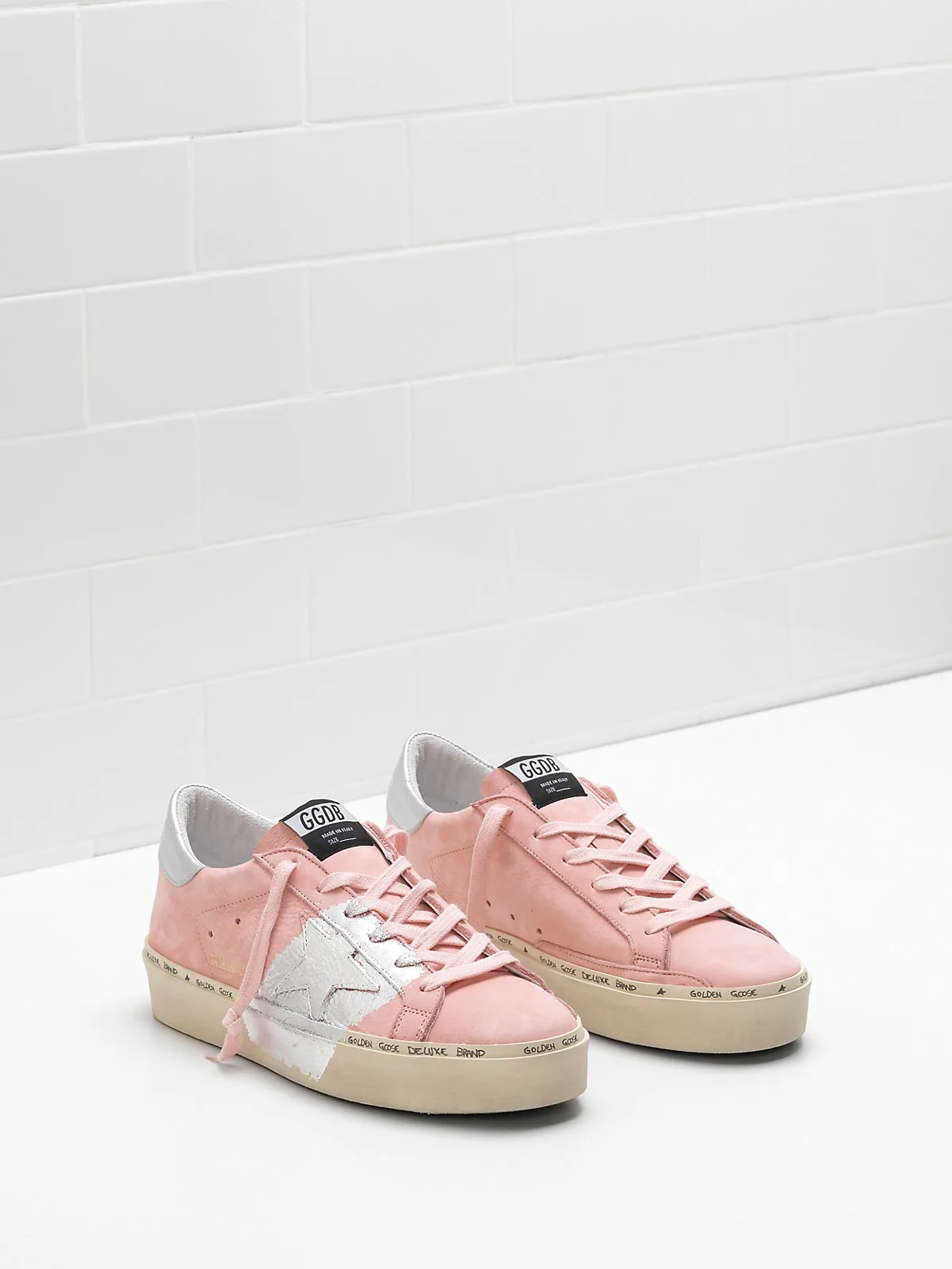Golden Goose HI Star Sneakers G34ws945.c4 Upper “Silver” — photo 3 of 4