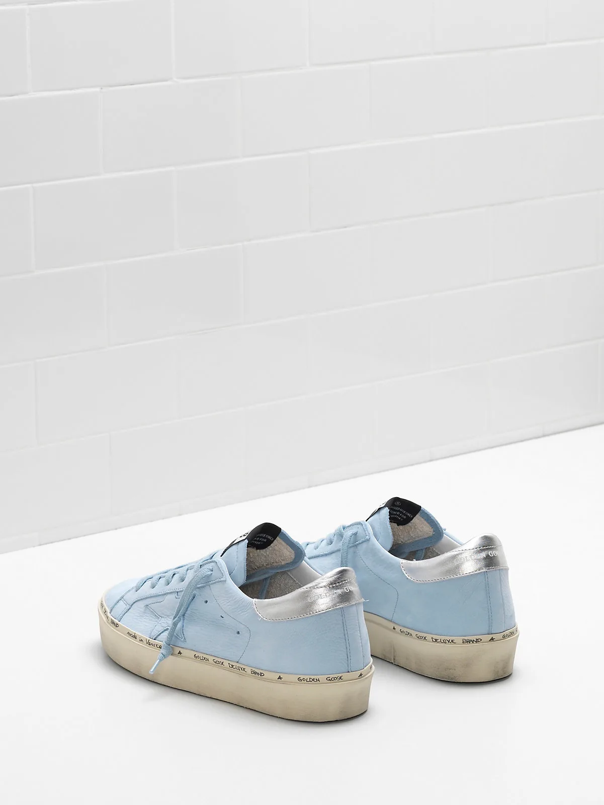 Golden Goose HI Star Sneakers G34ws945.c6 Upper “Silver” — photo 2 of 4