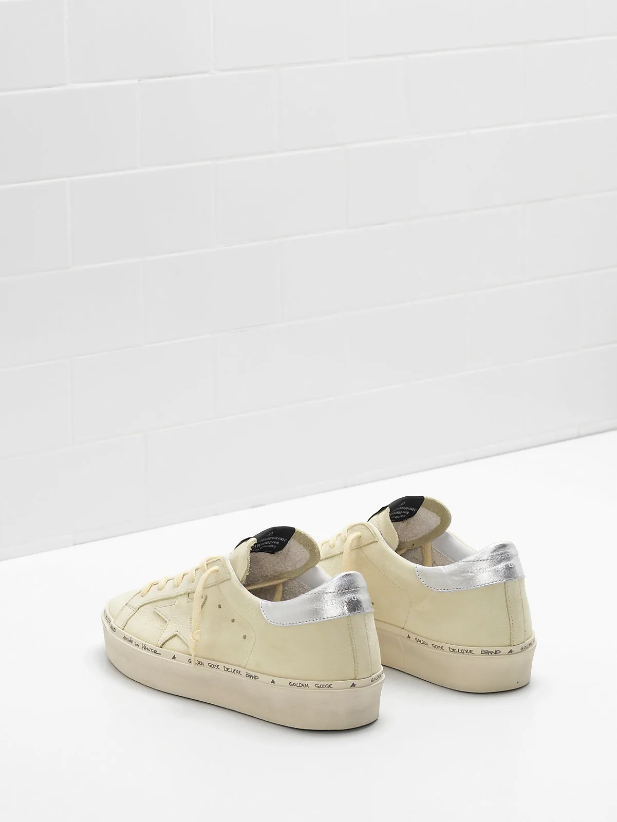 Golden Goose HI Star Sneakers G34ws945.c5 Upper “Silver” — photo 2 of 4