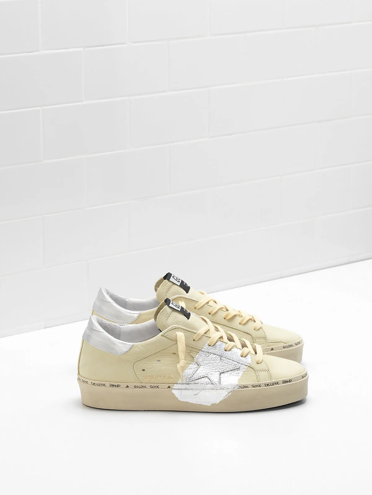 Golden Goose HI Star Sneakers G34ws945.c5 Upper “Silver” — photo 4 of 4