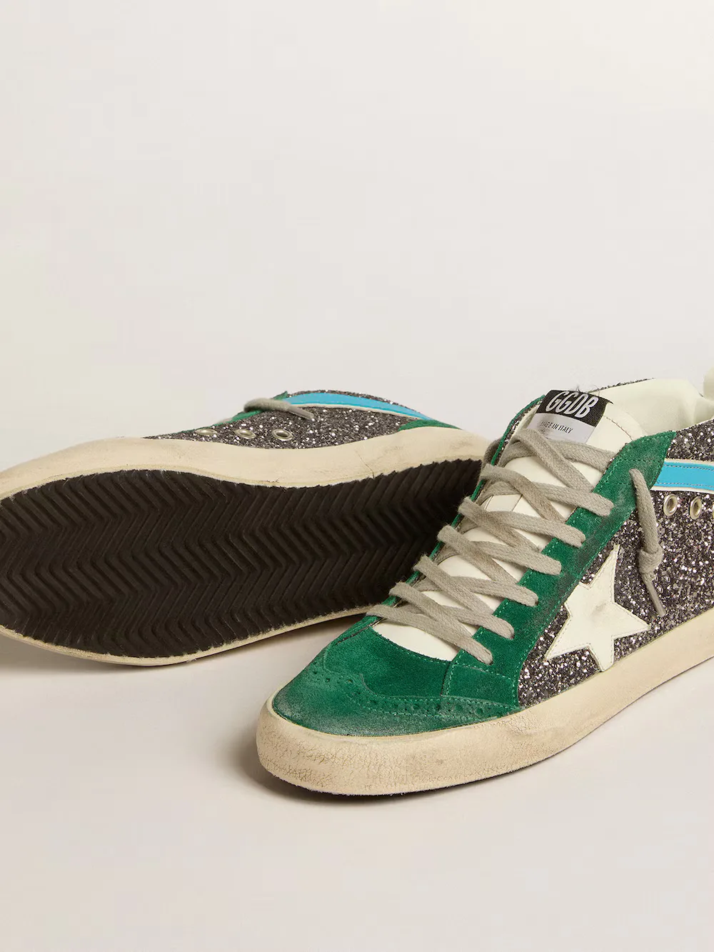 Golden Goose Mid Star “Light Blue Blue” — photo 2 of 4
