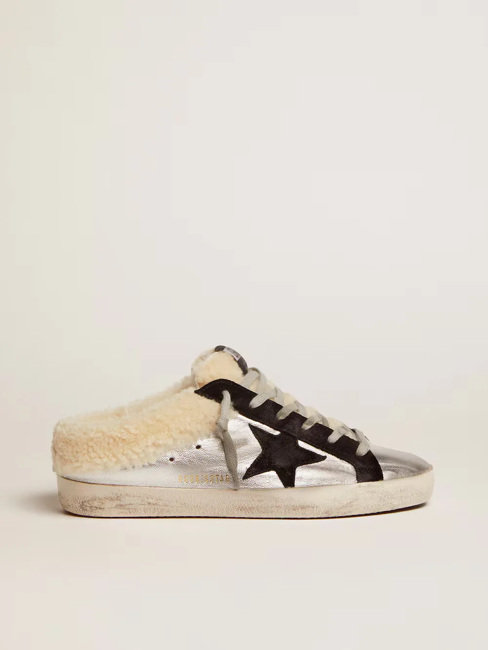 Golden Goose Super-star Sabot “Black Silver” — photo 4 of 4