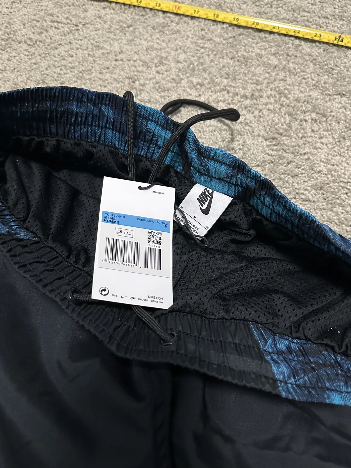 Nike Woven Track Jacket & Pants Set “Black Blue” — photo 3 of 17
