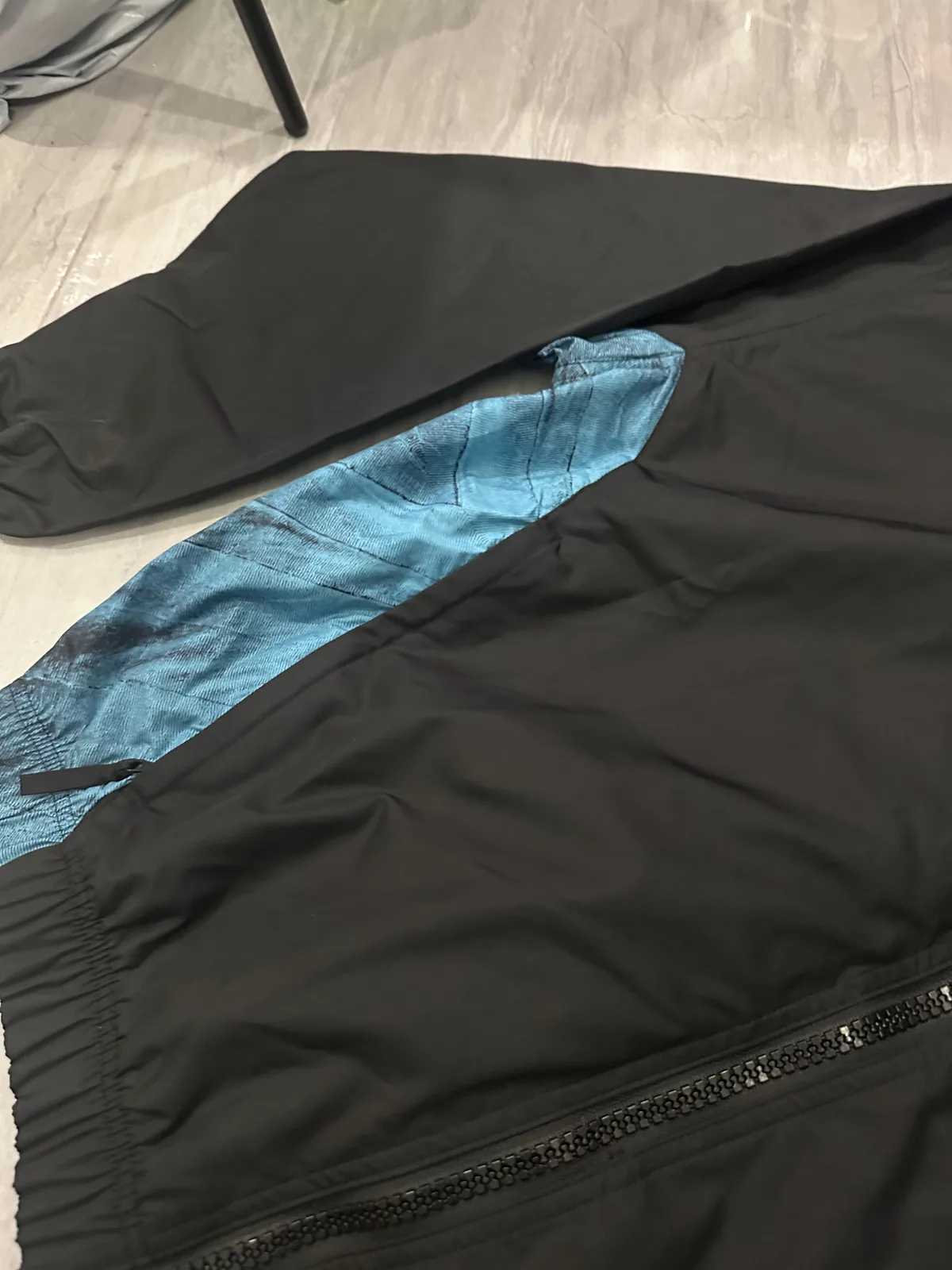 Nike Woven Track Jacket & Pants Set “Black Blue” — photo 10 of 17