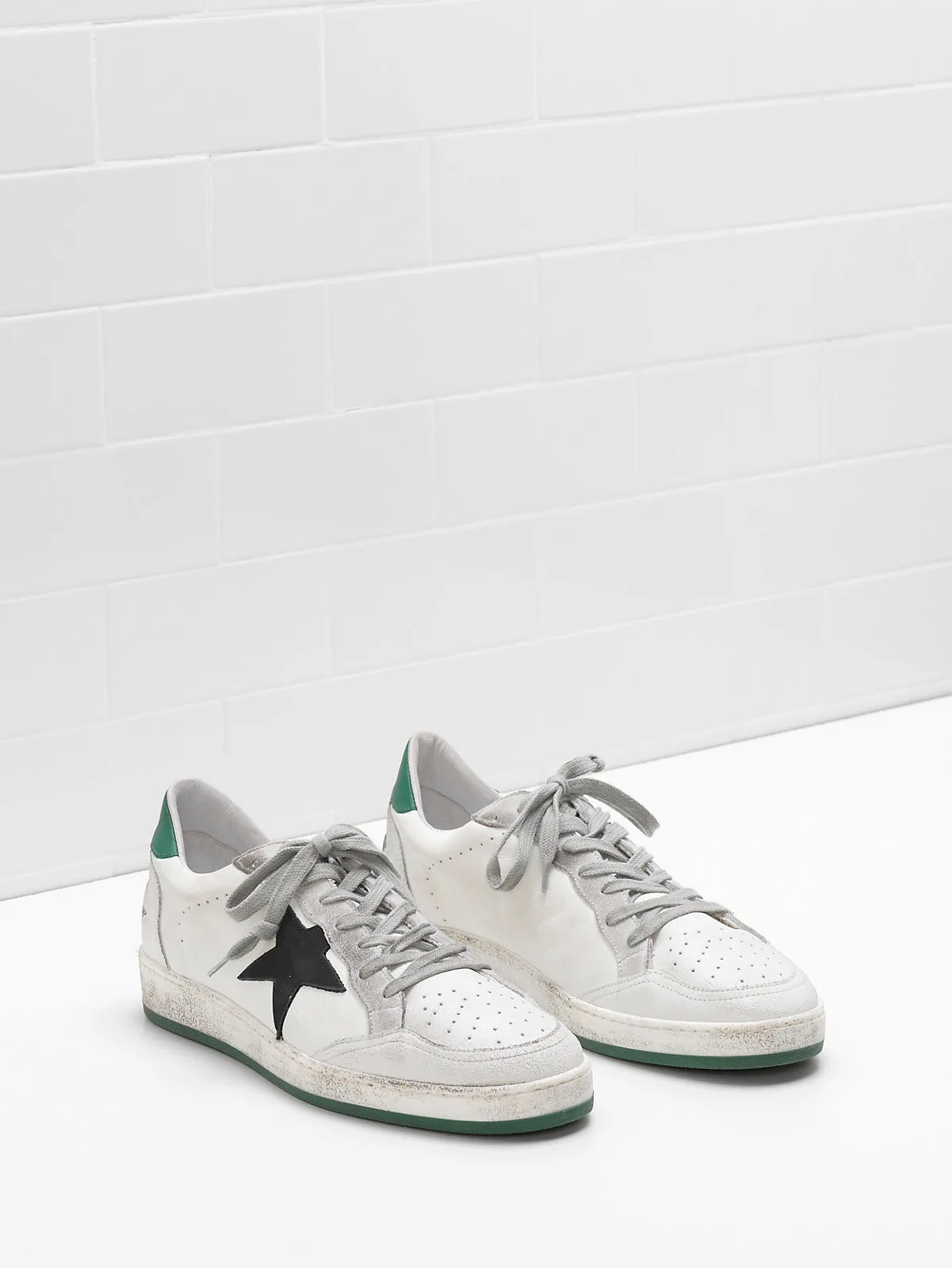 Golden Goose Ball Star Sneakers G32ms592.g4 Upper — photo 3 of 4