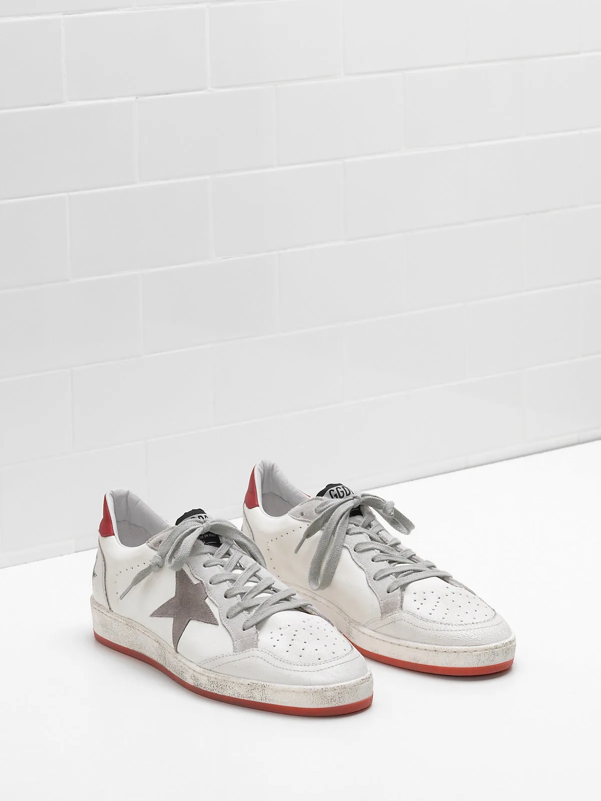 Golden Goose Ball Star Sneakers G32ms592.g5 Upper — photo 3 of 4