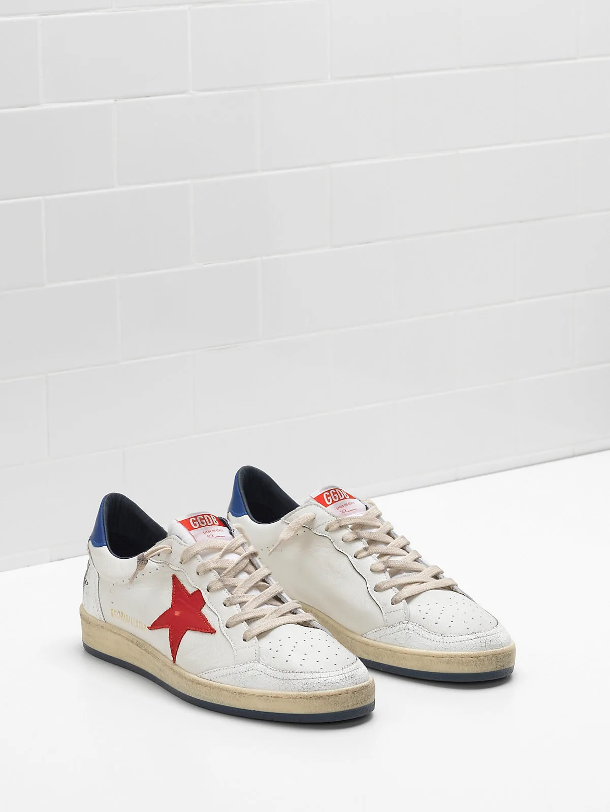 Golden Goose Ball Star Sneakers G33ms592.h8 Upper — photo 3 of 4