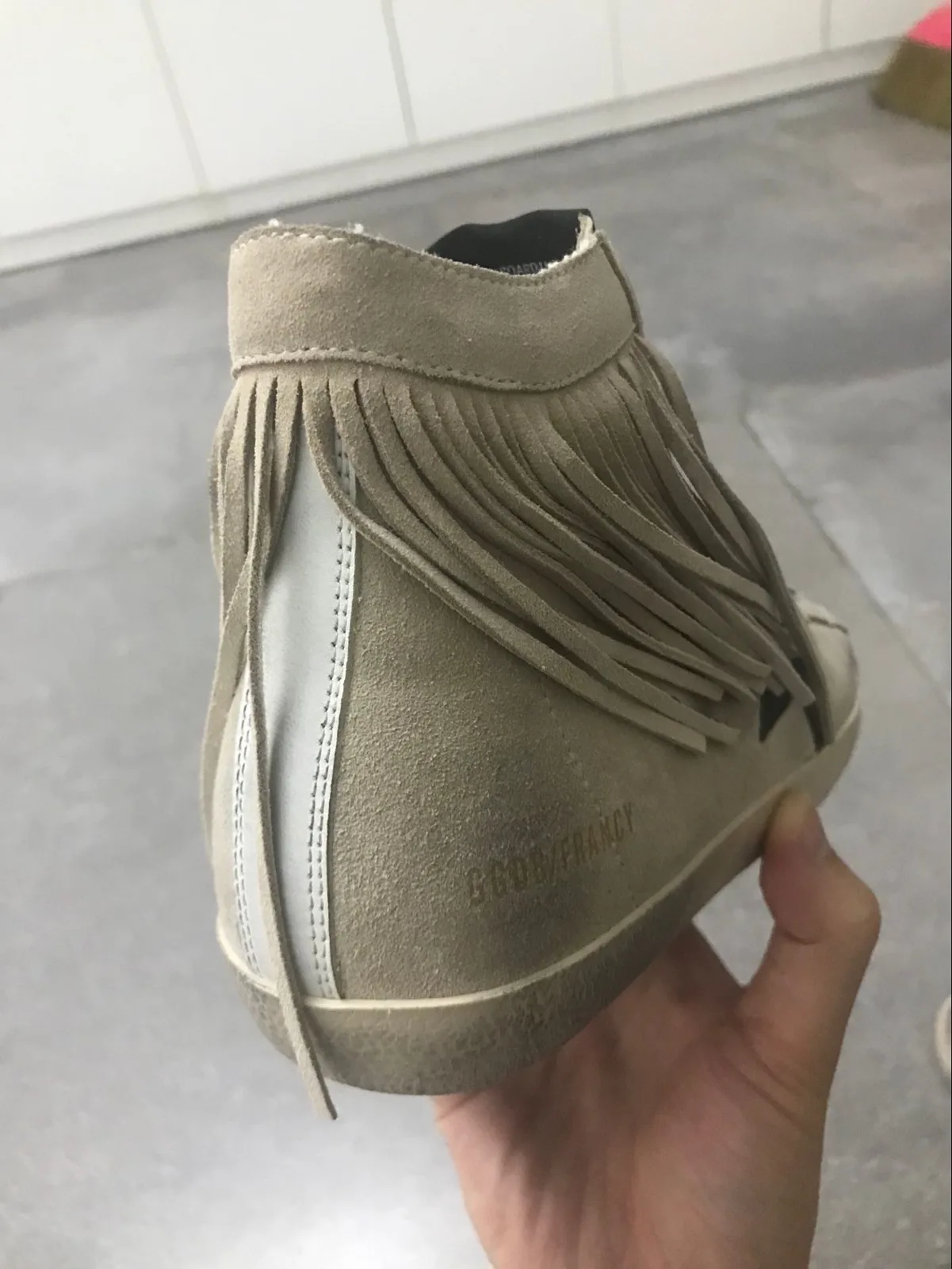 Golden Goose Francy Sneakers G32ws591.b25 Calf Suede Upper St — photo 3 of 7