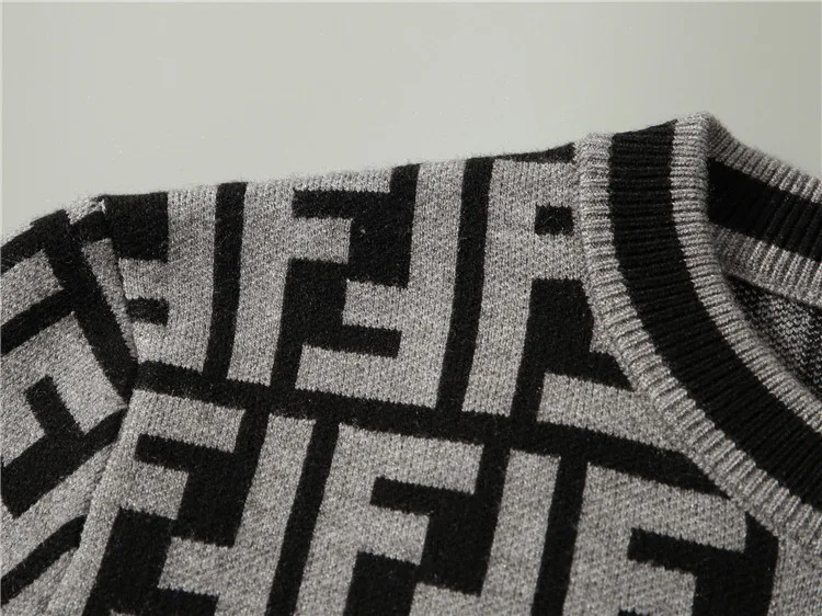 Fendi Sweater 12076 “Grey Black” — photo 10 of 13