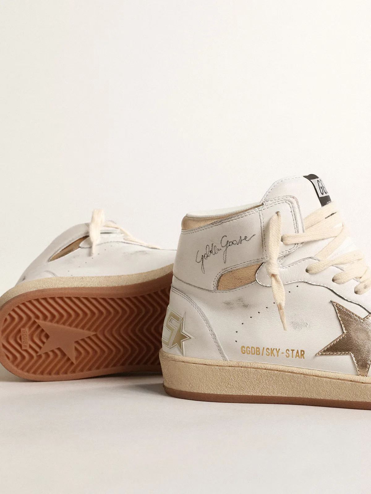 Golden Goose Sky-star “White Gold” — photo 2 of 4