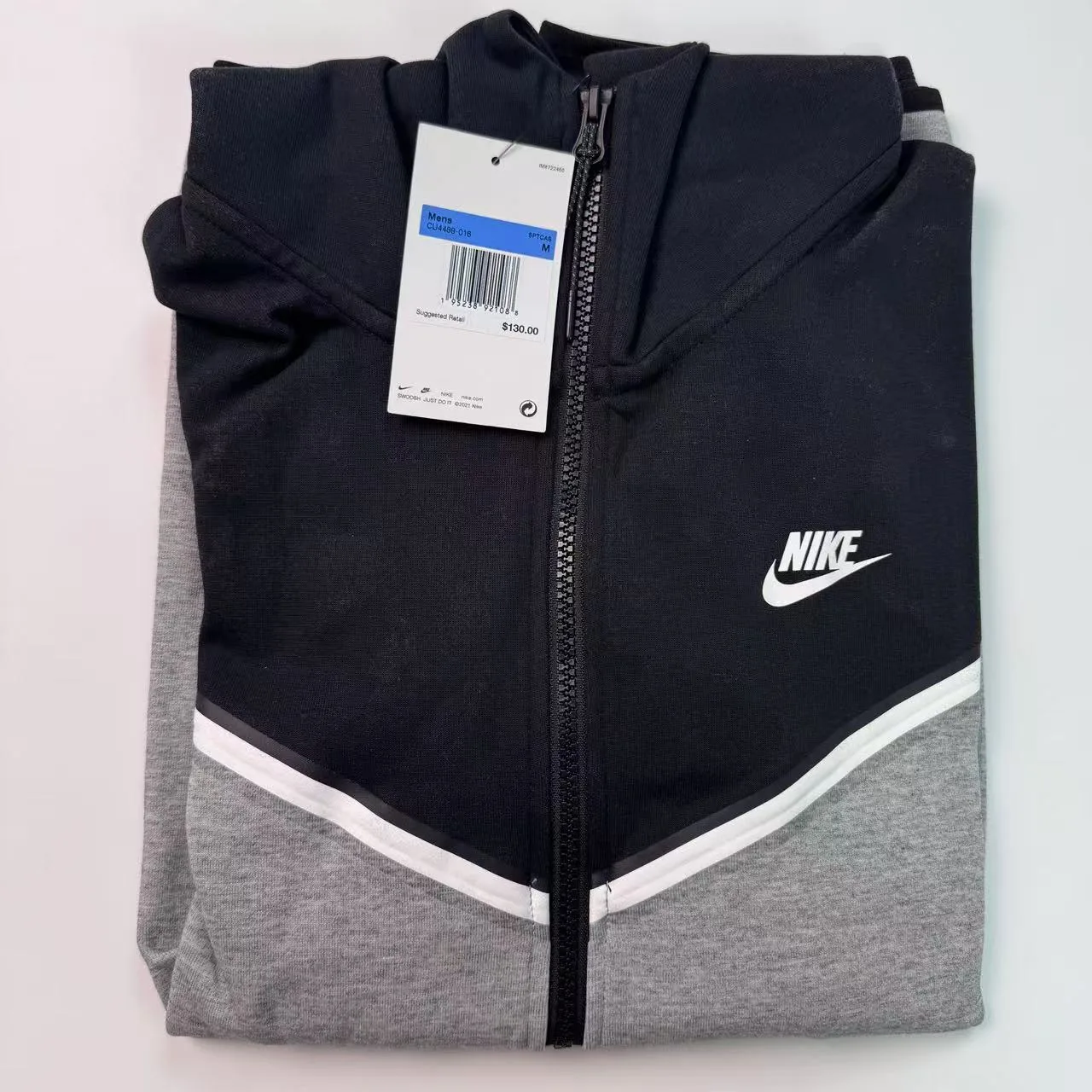 Nike Tech Fleece Full-zip Hoodie “Black Grey” — photo 4 of 9