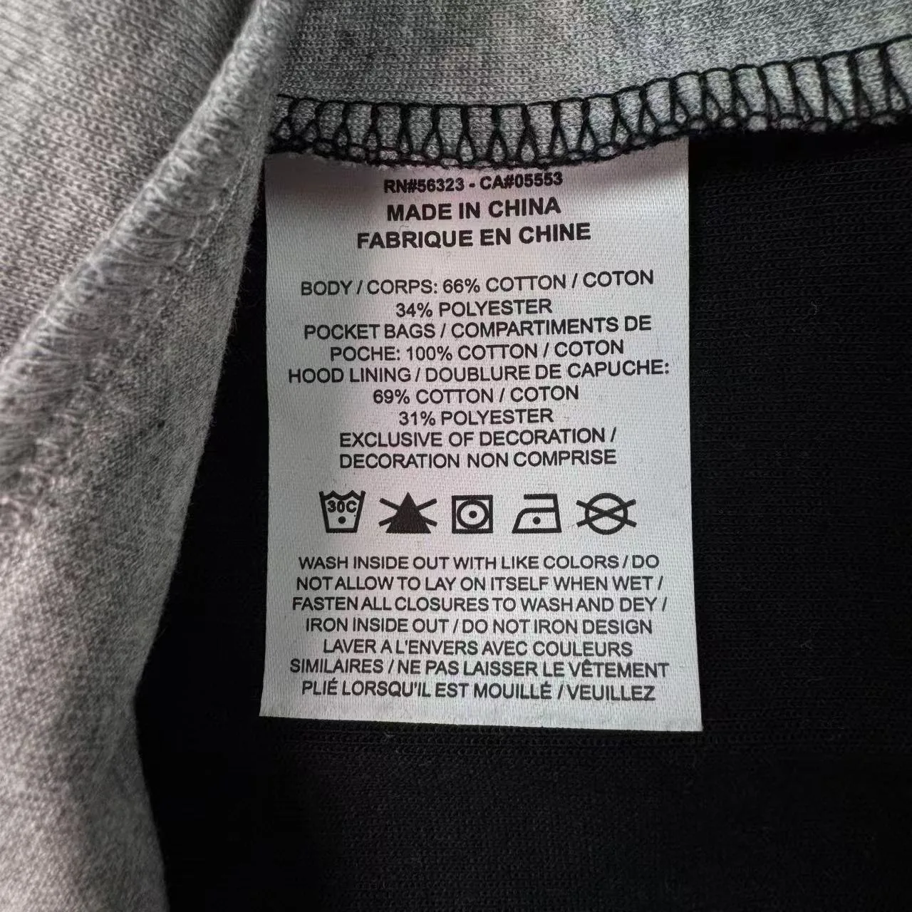 Nike Tech Fleece Full-zip Hoodie “Black Grey” — photo 6 of 9