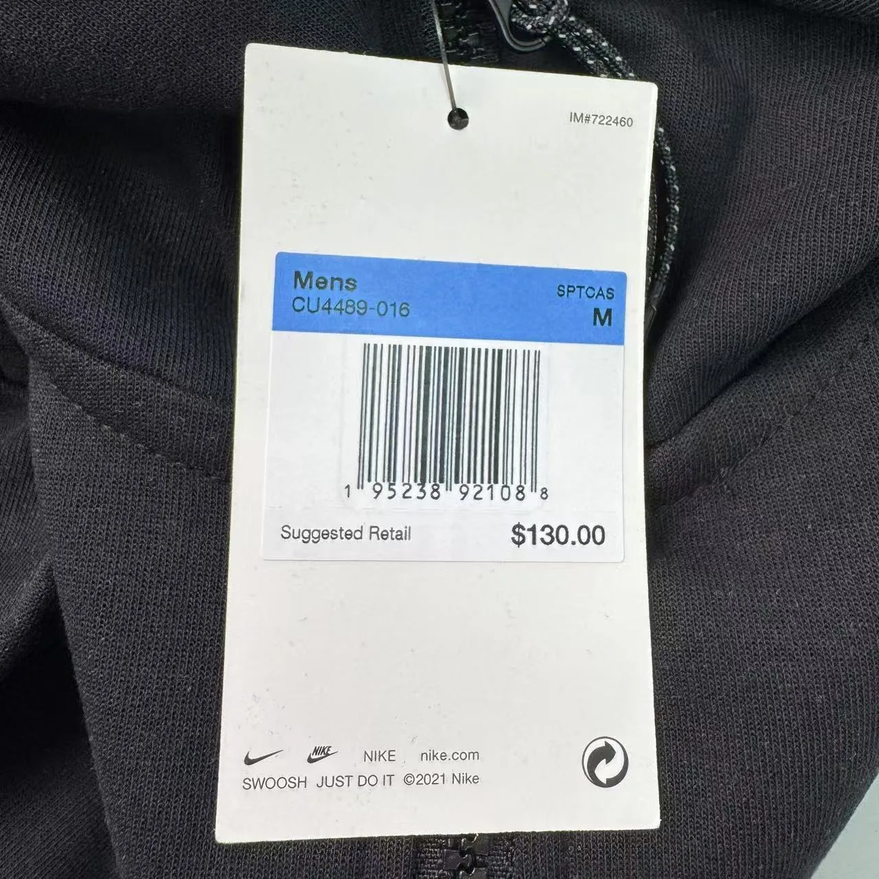 Nike Tech Fleece Full-zip Hoodie “Black Grey” — photo 8 of 9