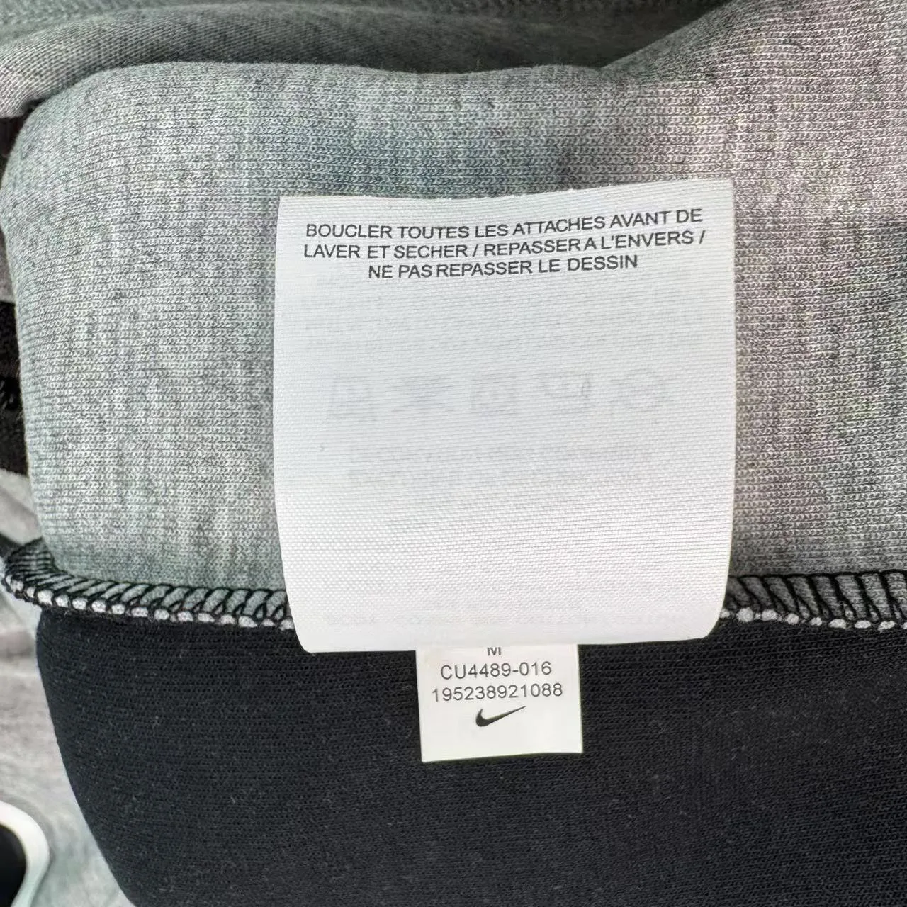 Nike Tech Fleece Full-zip Hoodie “Black Grey” — photo 9 of 9
