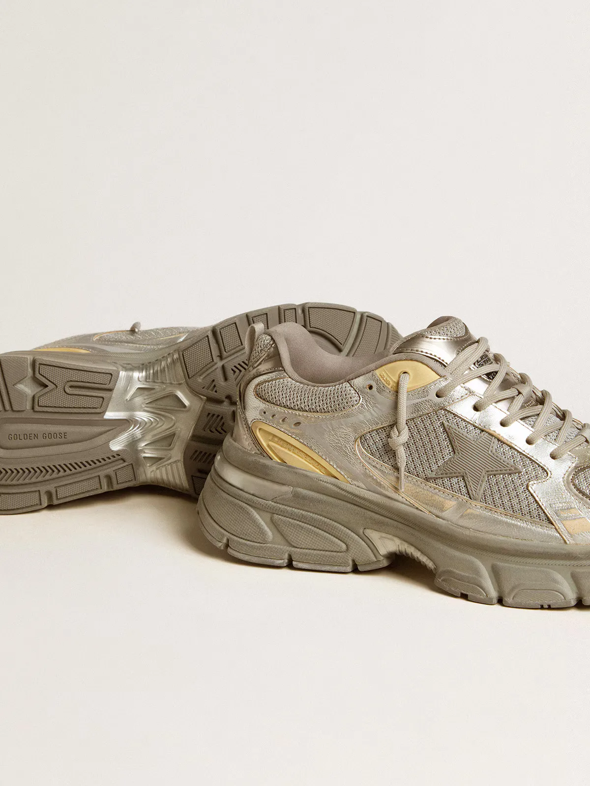 Golden Goose Lightstar “Grey Silver” — photo 3 of 5