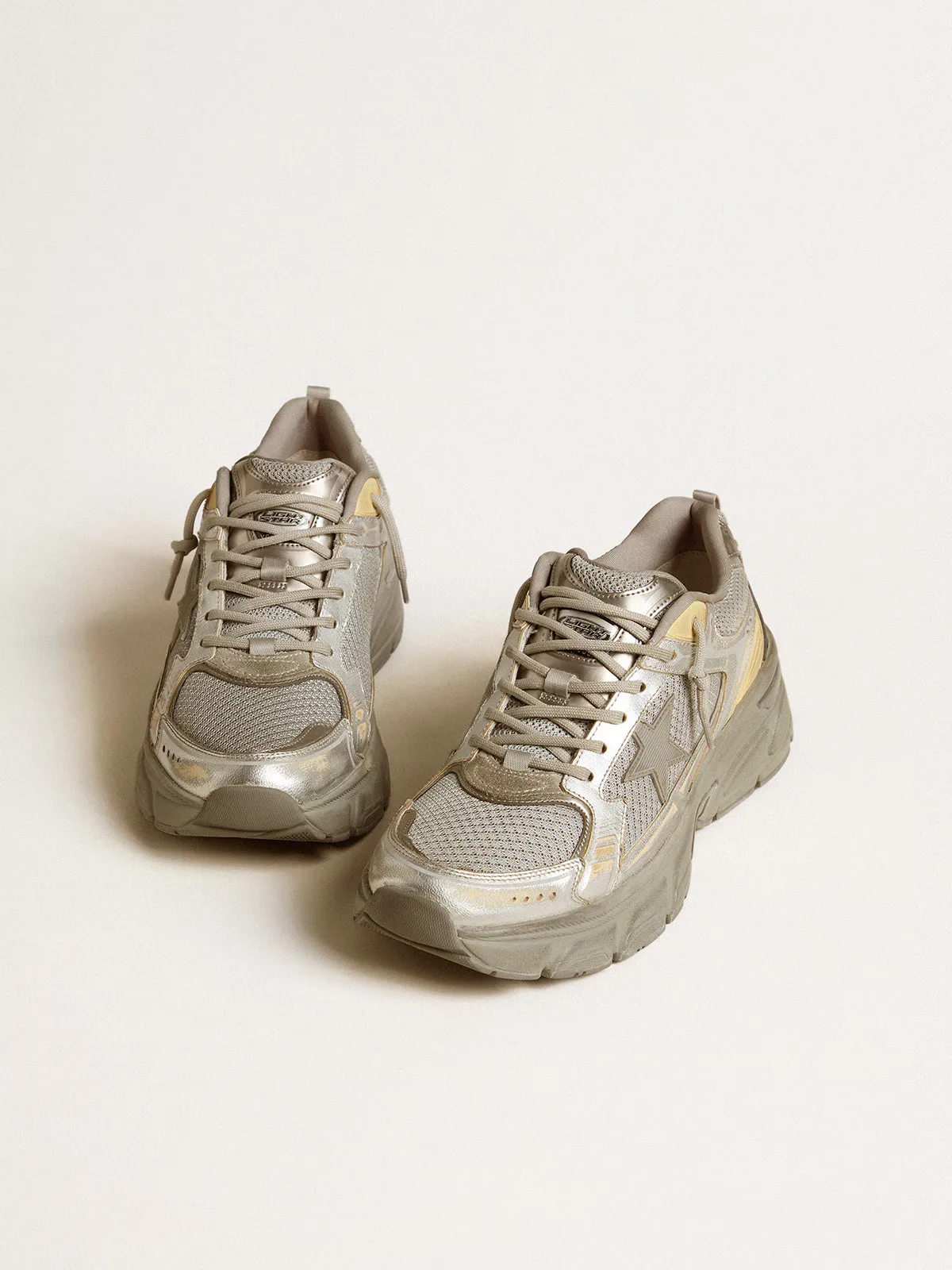 Golden Goose Lightstar “Grey Silver” — photo 4 of 5