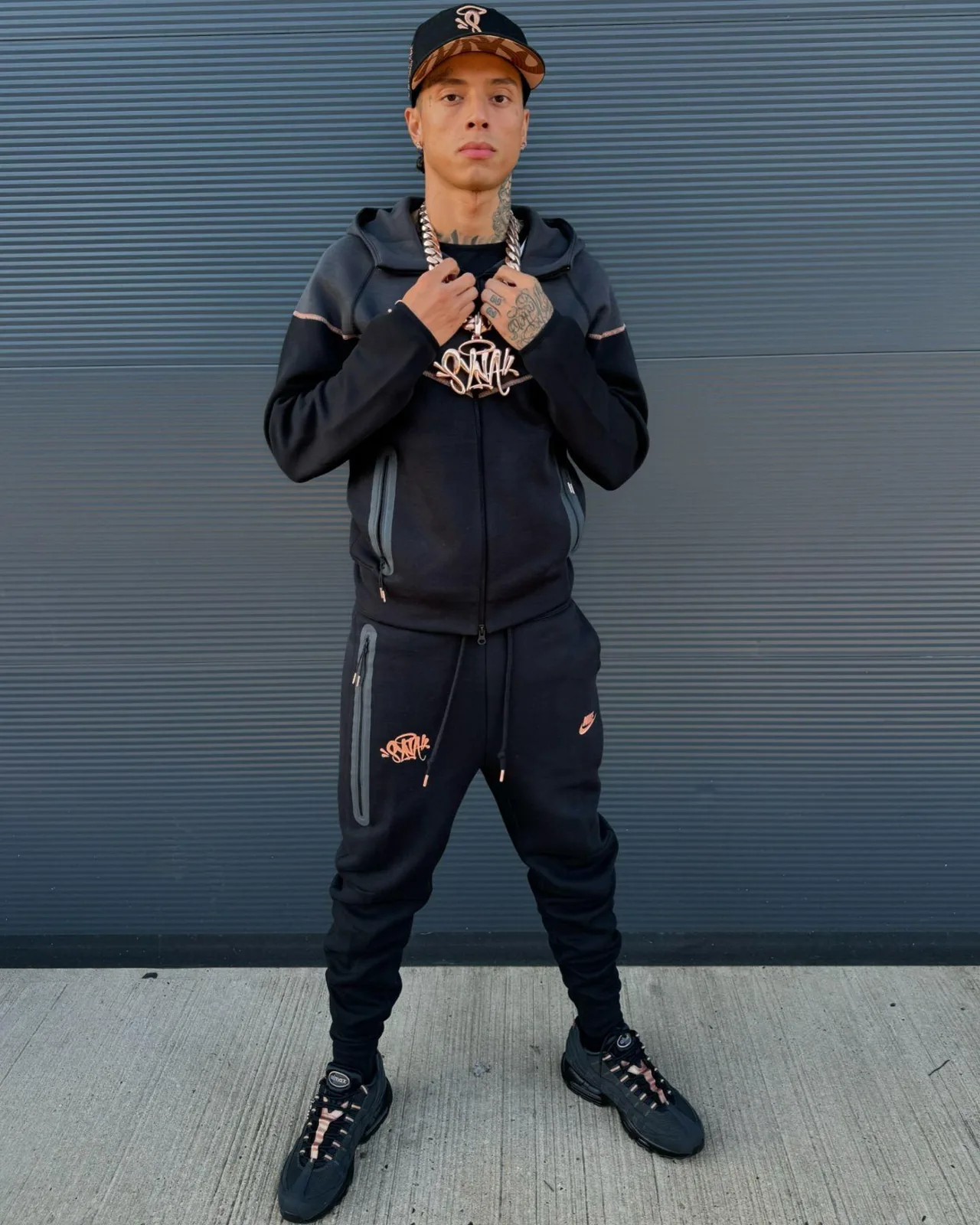 Nike Tech Fleece x Syna Set “Black” — photo 2 of 21