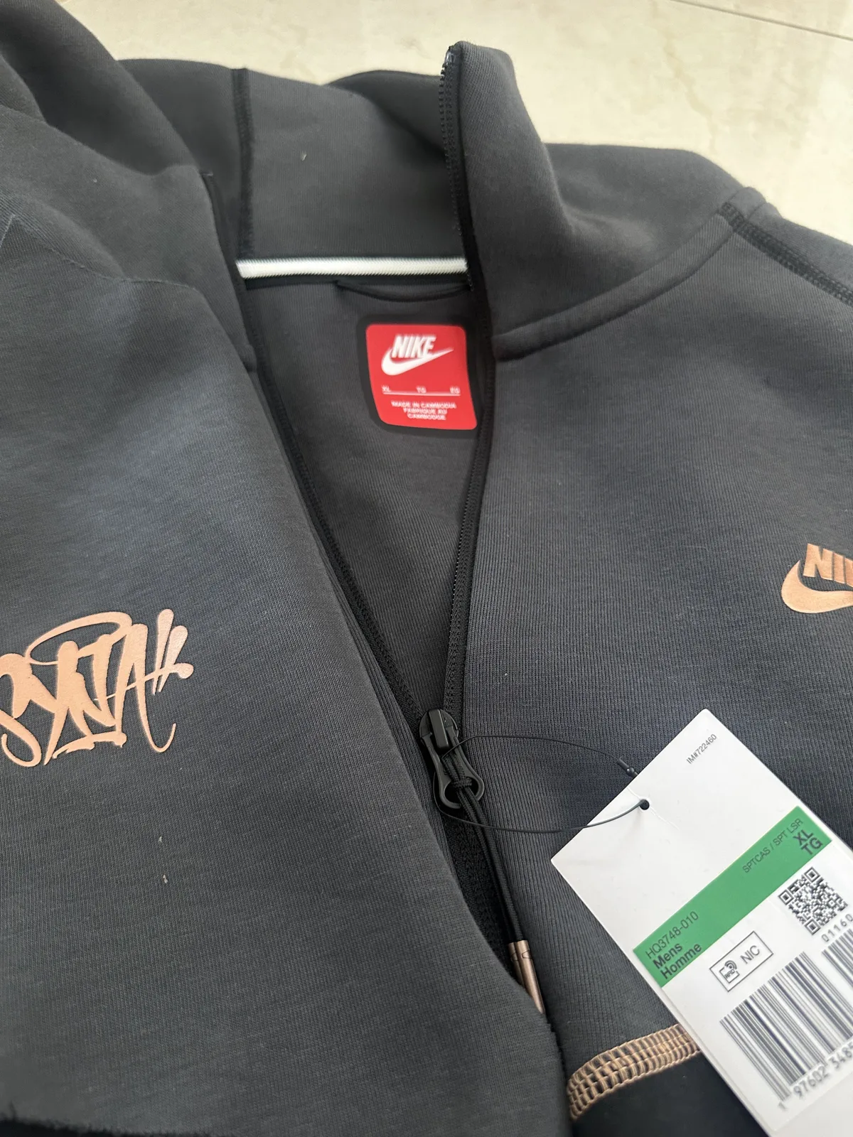 Nike Tech Fleece x Syna Set “Black” — photo 8 of 21