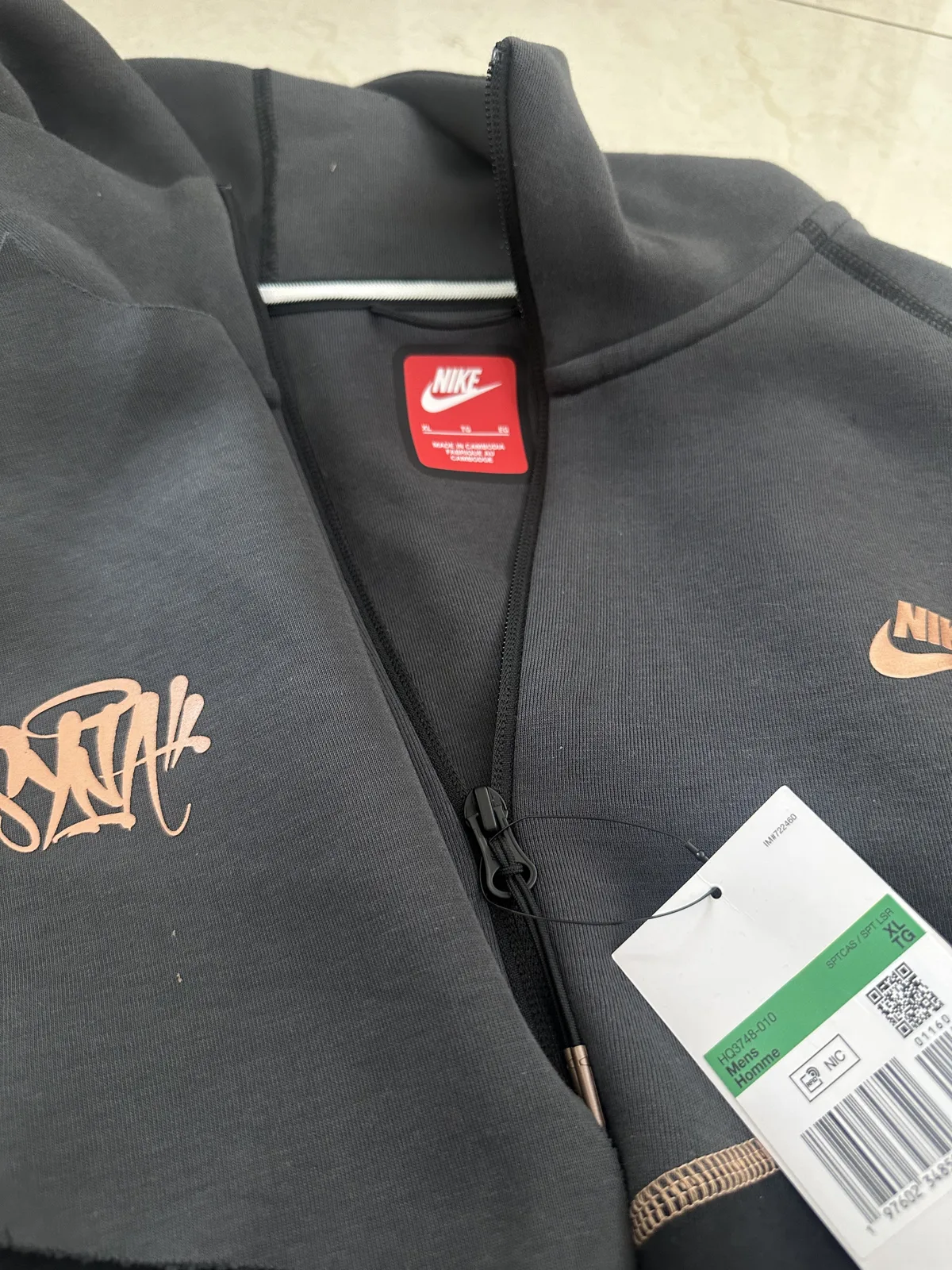 Nike Tech Fleece x Syna Set “Black” — photo 16 of 21