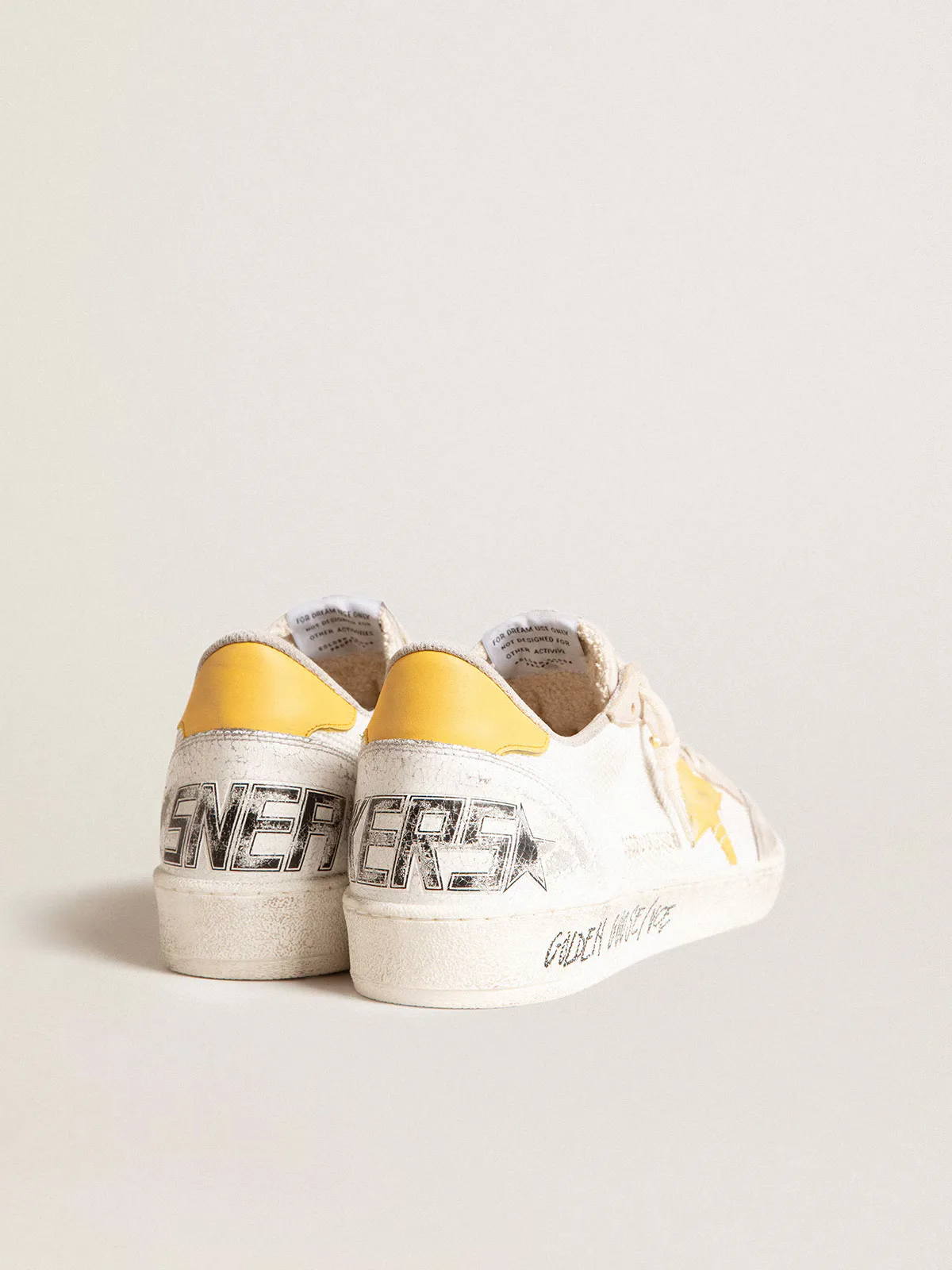 Golden Goose Ball Star LTD “White Yellow” — photo 1 of 4