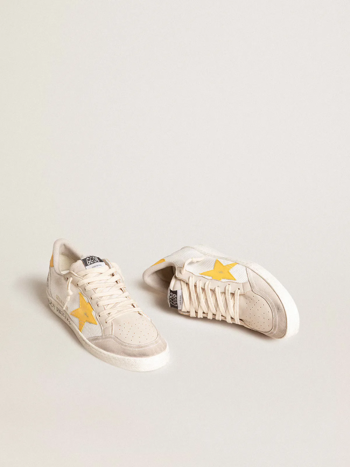 Golden Goose Ball Star LTD “White Yellow” — photo 3 of 4