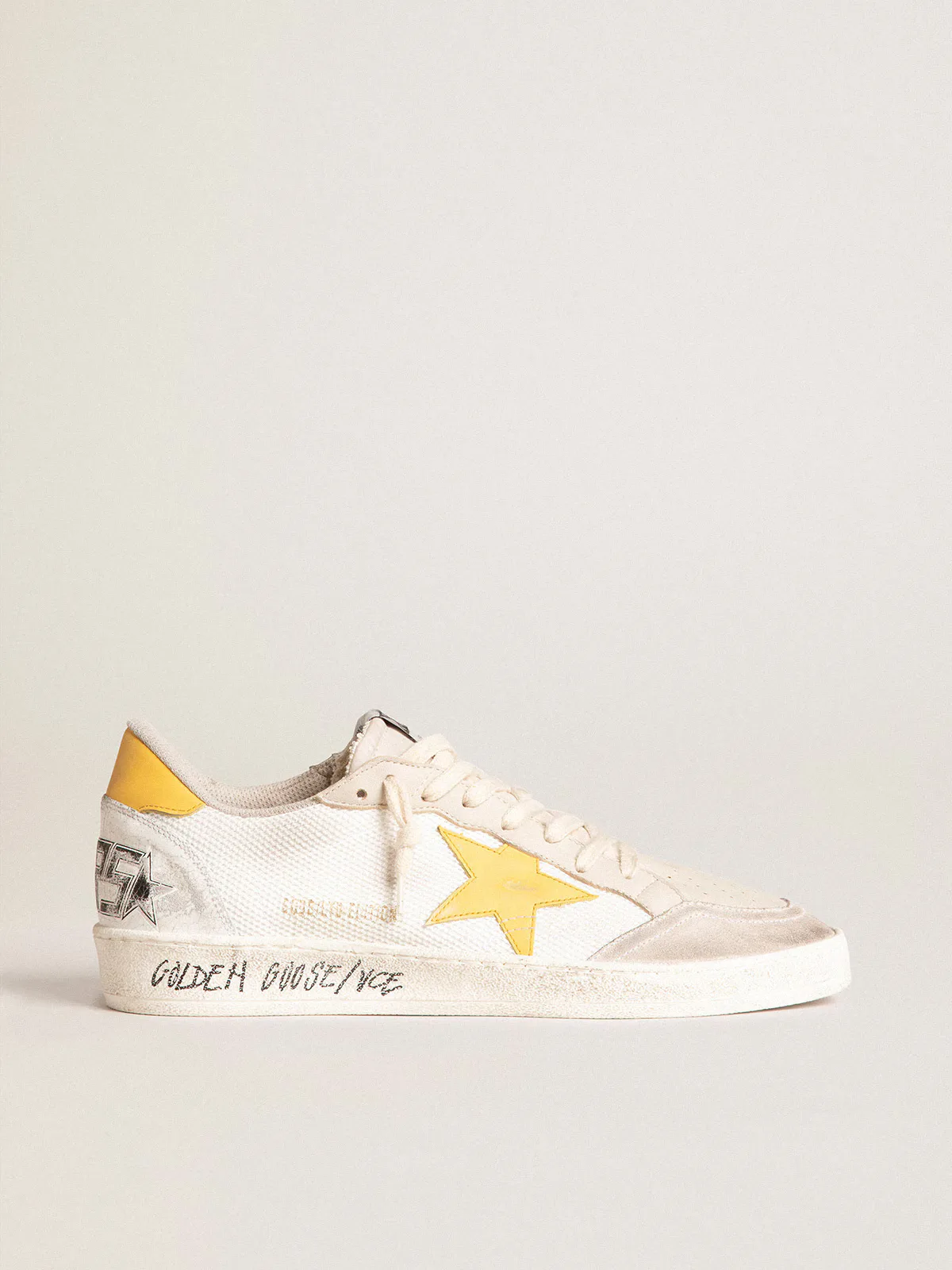 Golden Goose Ball Star LTD “White Yellow” — photo 4 of 4