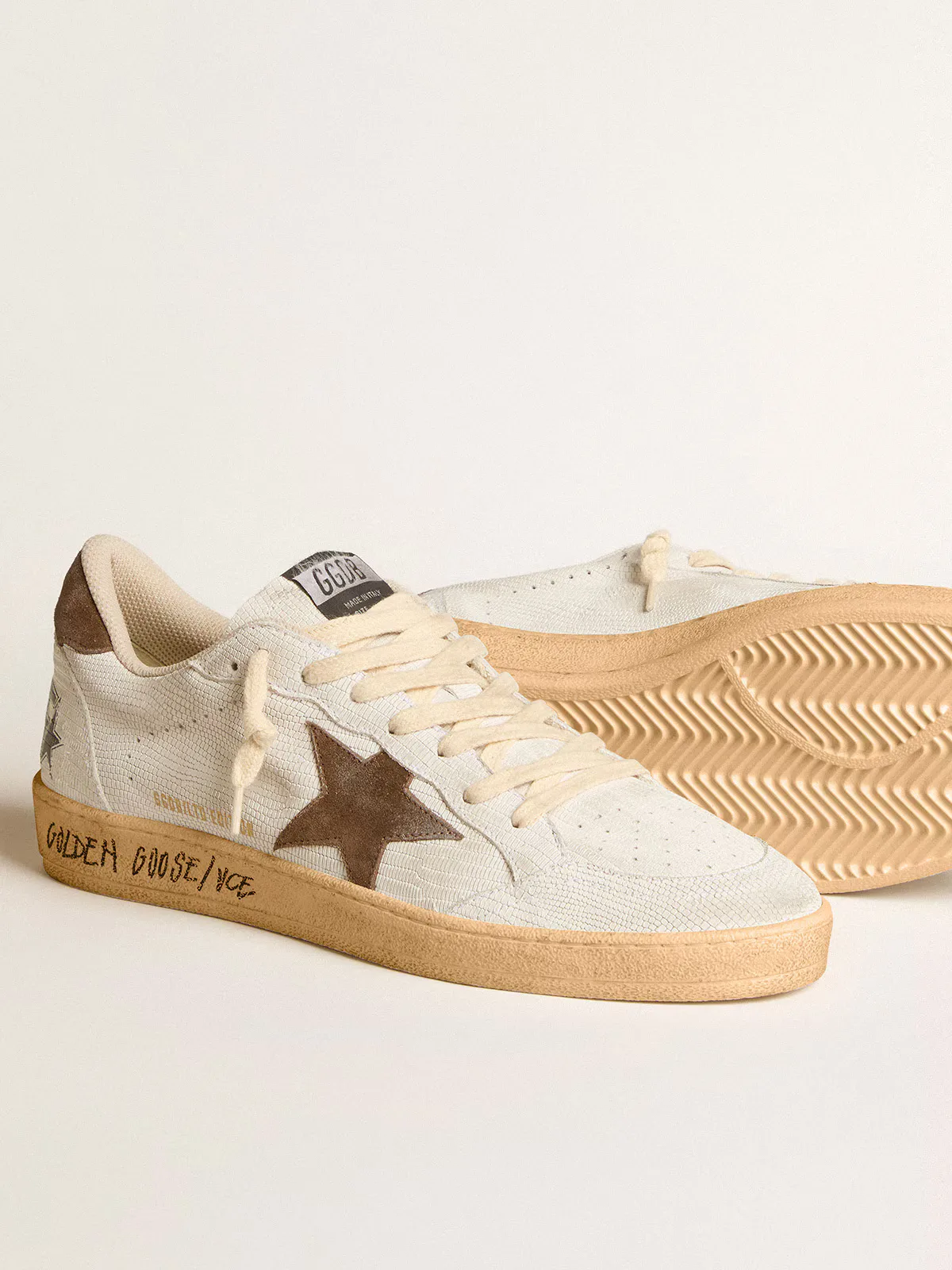 Golden Goose Ball Star “White Brown” — photo 2 of 4