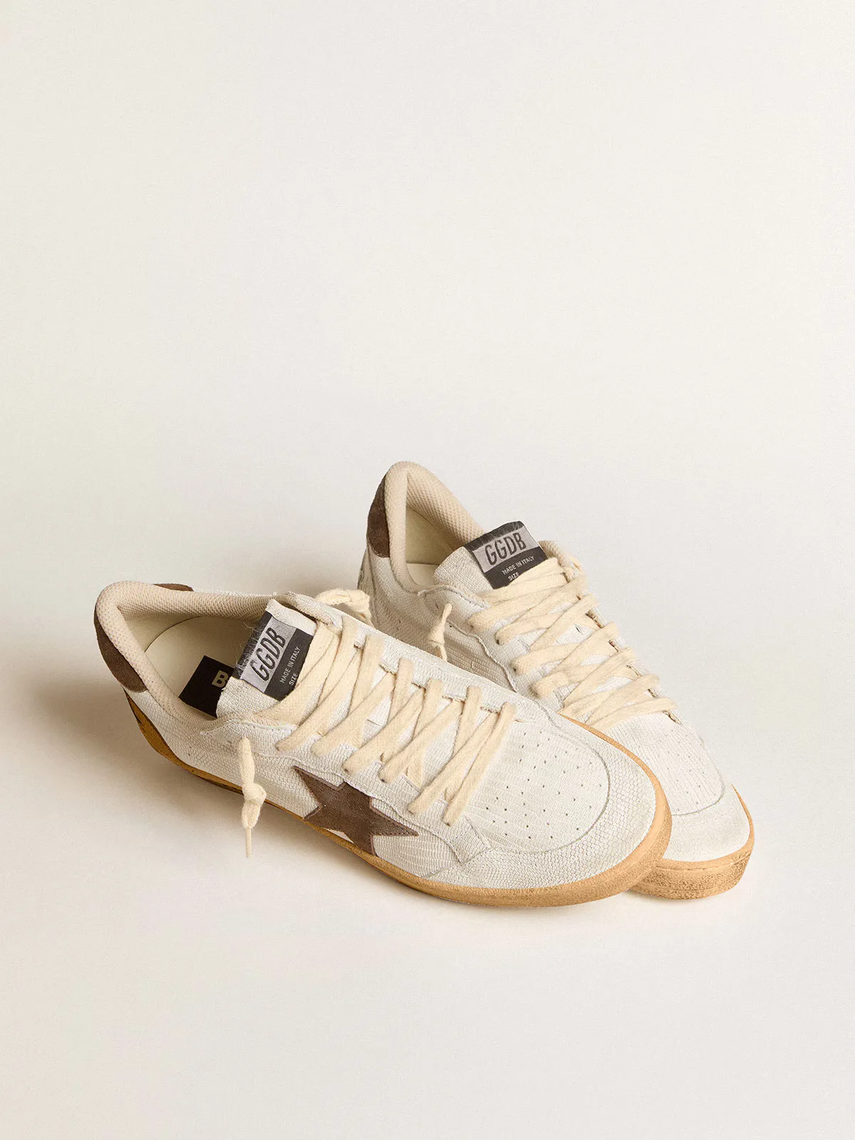 Golden Goose Ball Star “White Brown” — photo 3 of 4