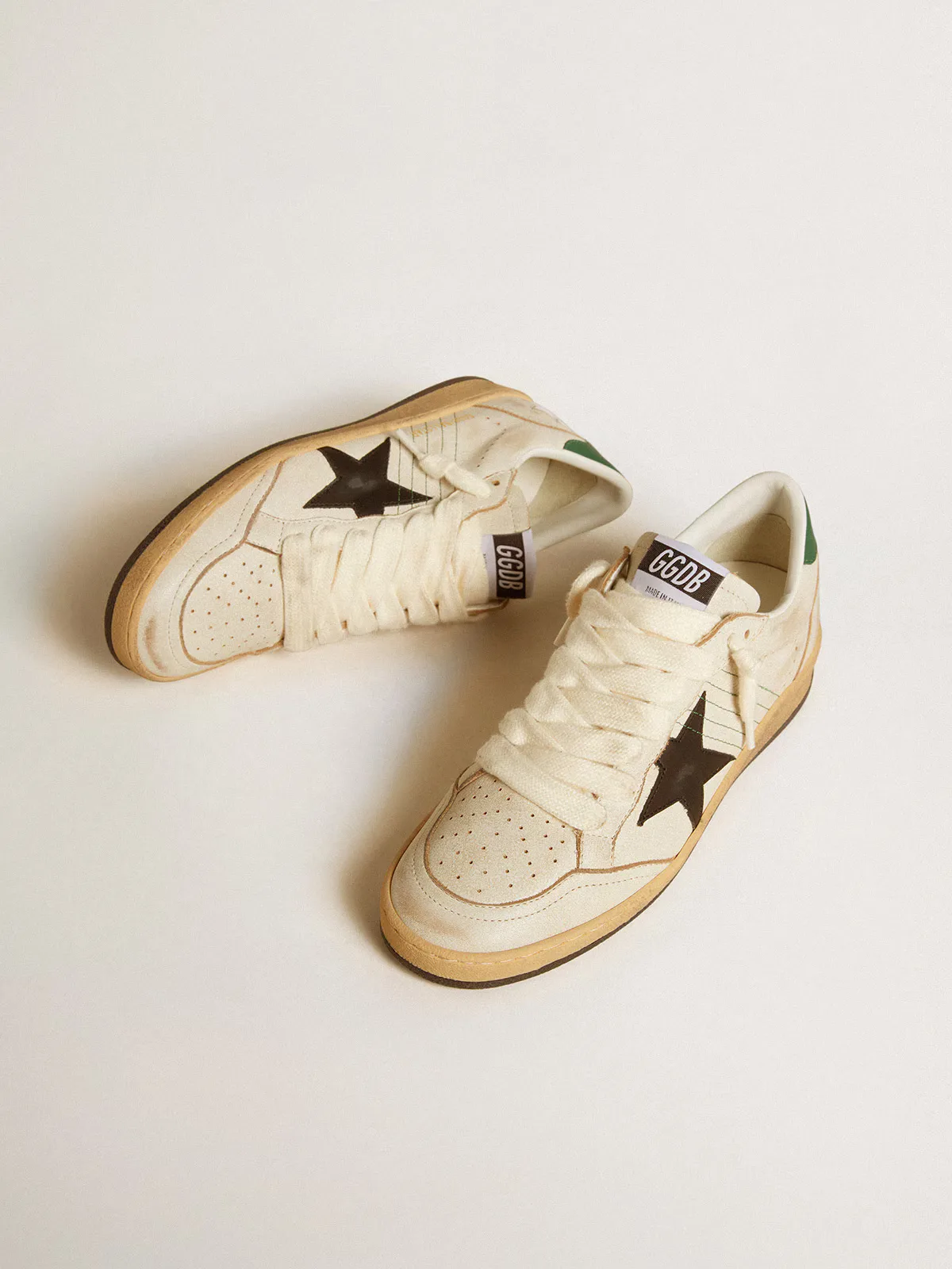 Golden Goose Ball Star “Black Green” — photo 3 of 4
