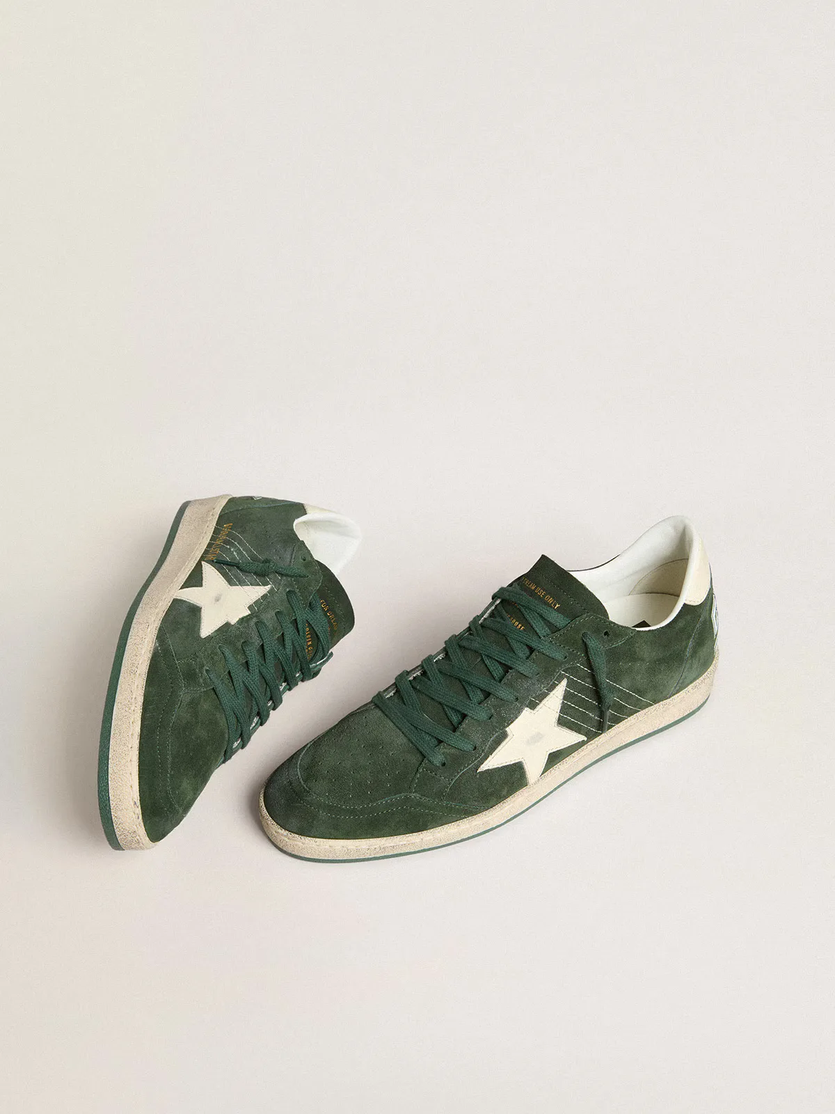 Golden Goose Ball Star “White Green” — photo 3 of 4
