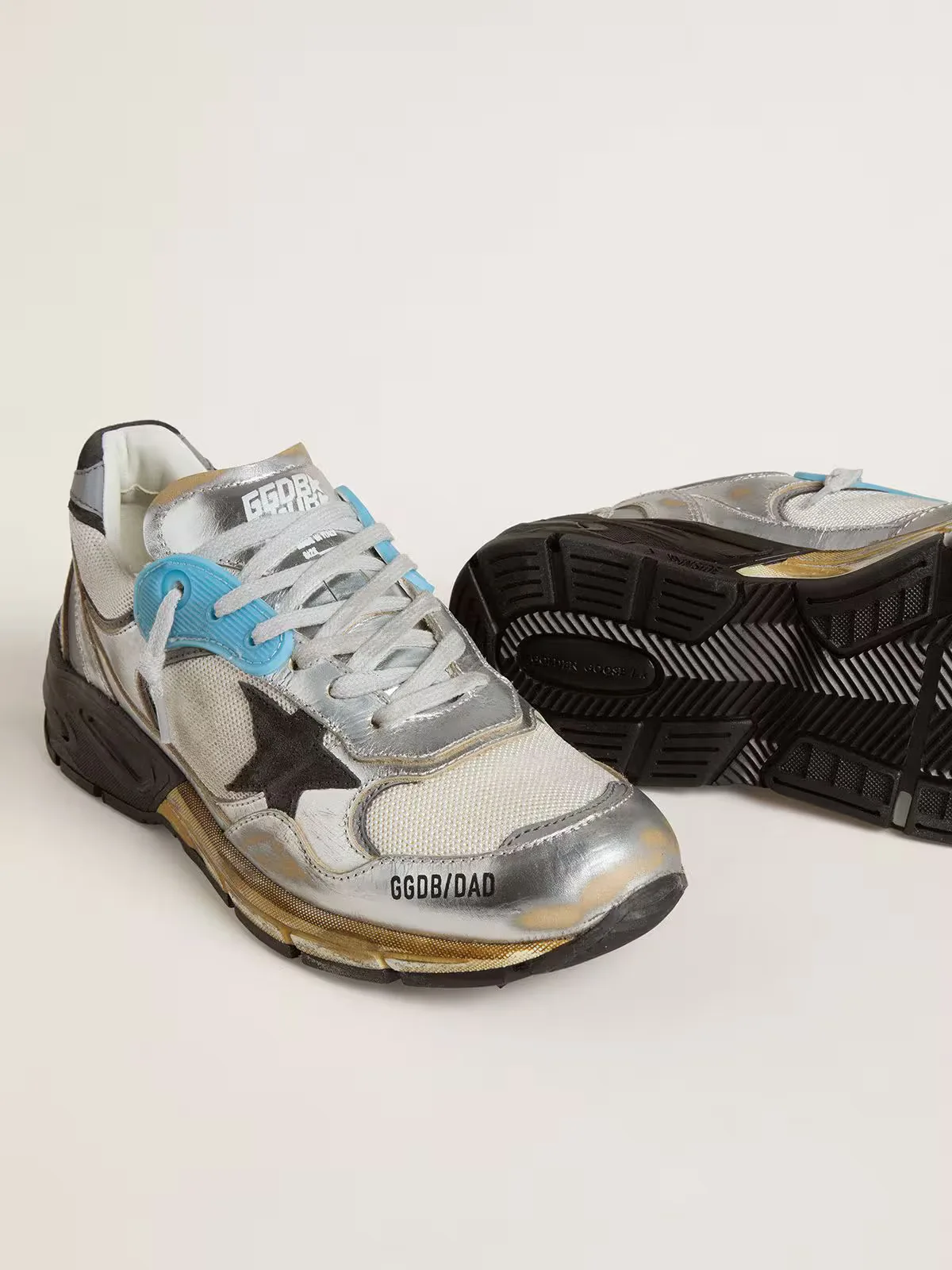 Golden Goose Dad-star “Black Silver” — photo 2 of 4